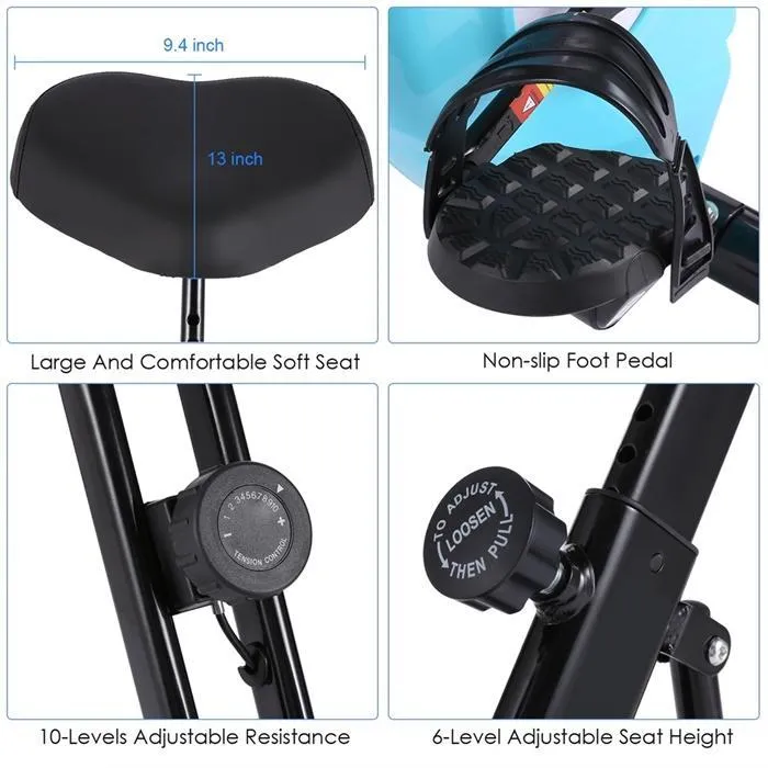 10-Level Indoor Exercise Bike