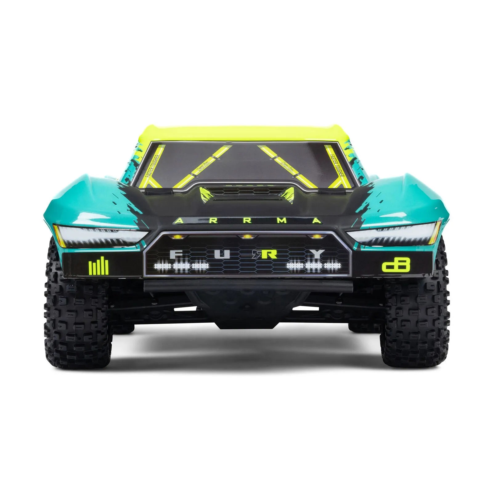 1/10 FURY 2wd 223S BLX Brushless Short Course Truck RTR with DSC, Green