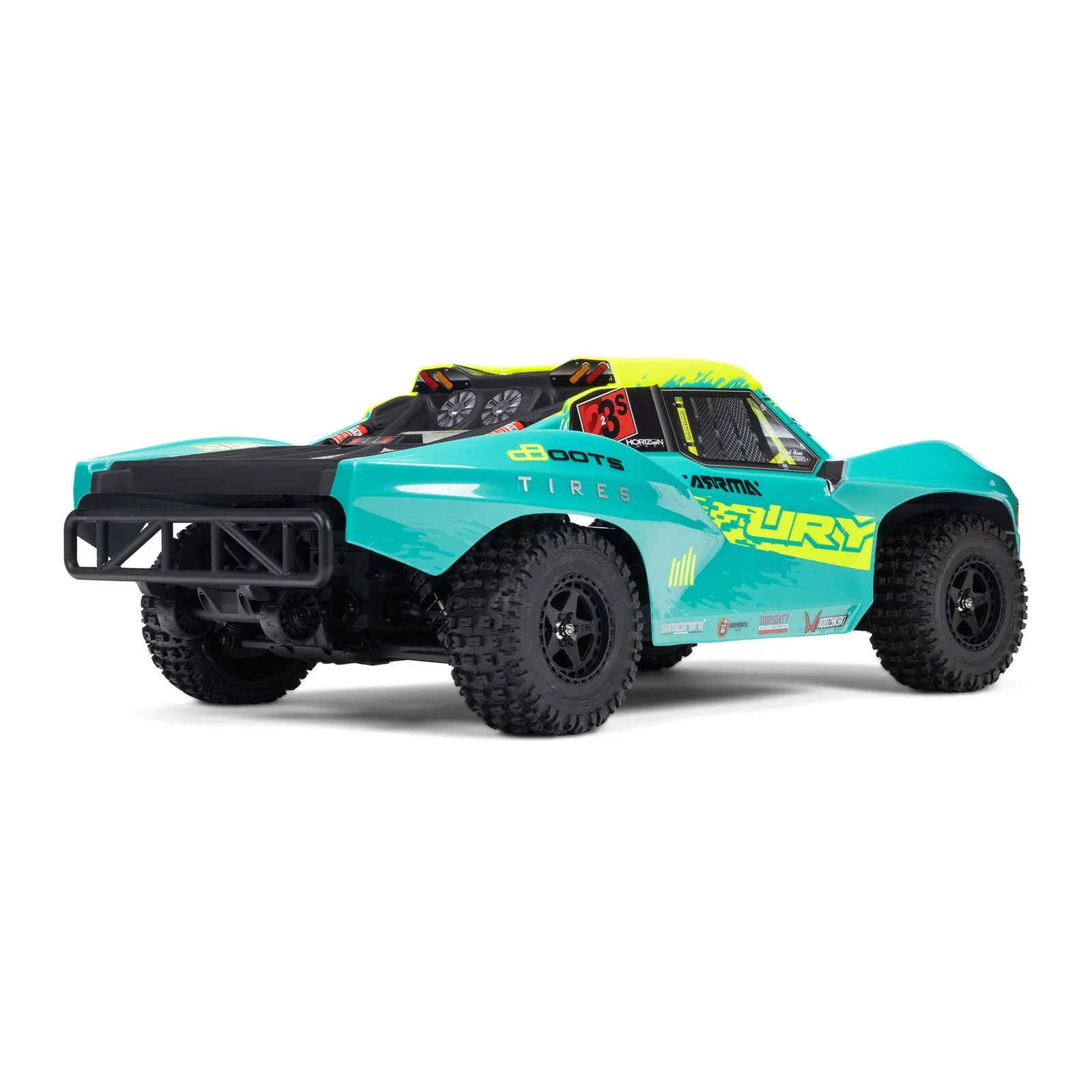 1/10 FURY 2wd 223S BLX Brushless Short Course Truck RTR with DSC, Green