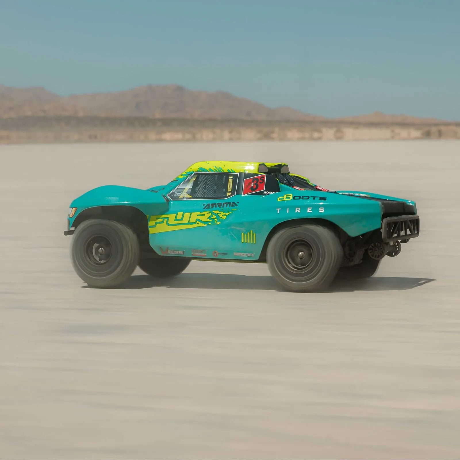 1/10 FURY 2wd 223S BLX Brushless Short Course Truck RTR with DSC, Green