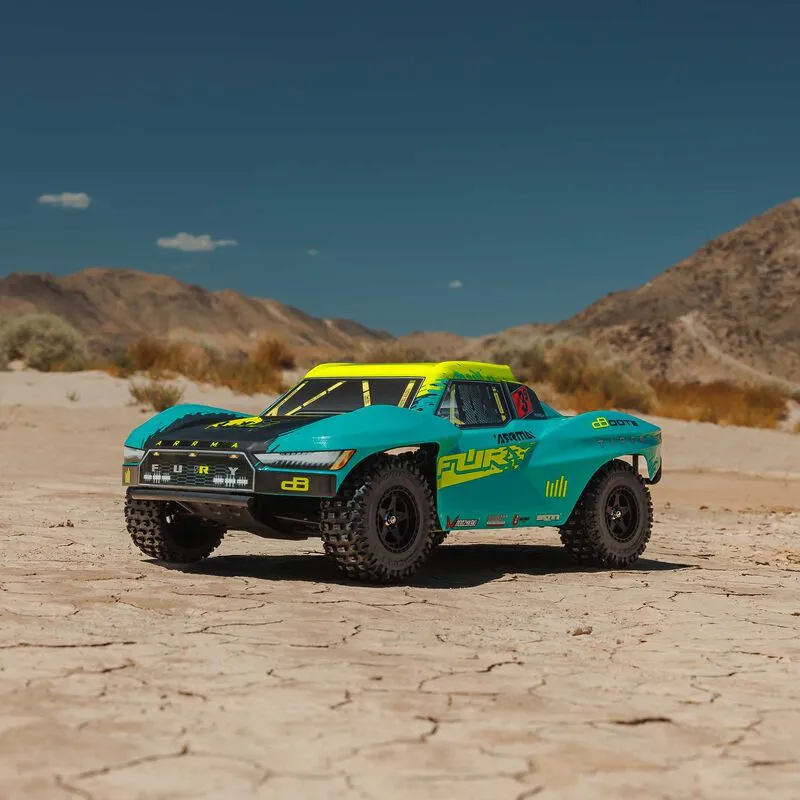 1/10 FURY 2wd 223S BLX Brushless Short Course Truck RTR with DSC, Green