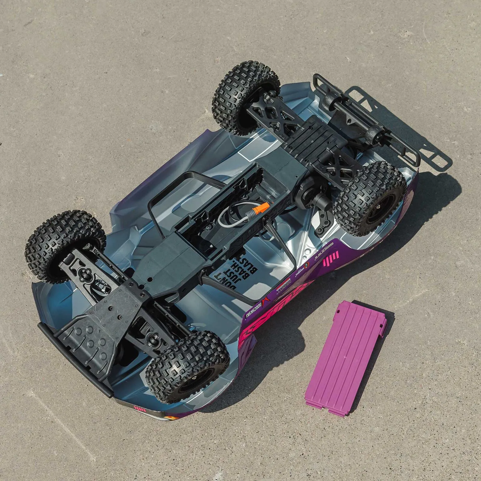 1/10 FURY 2wd 223S BLX Brushless Short Course Truck RTR with DSC, Purple