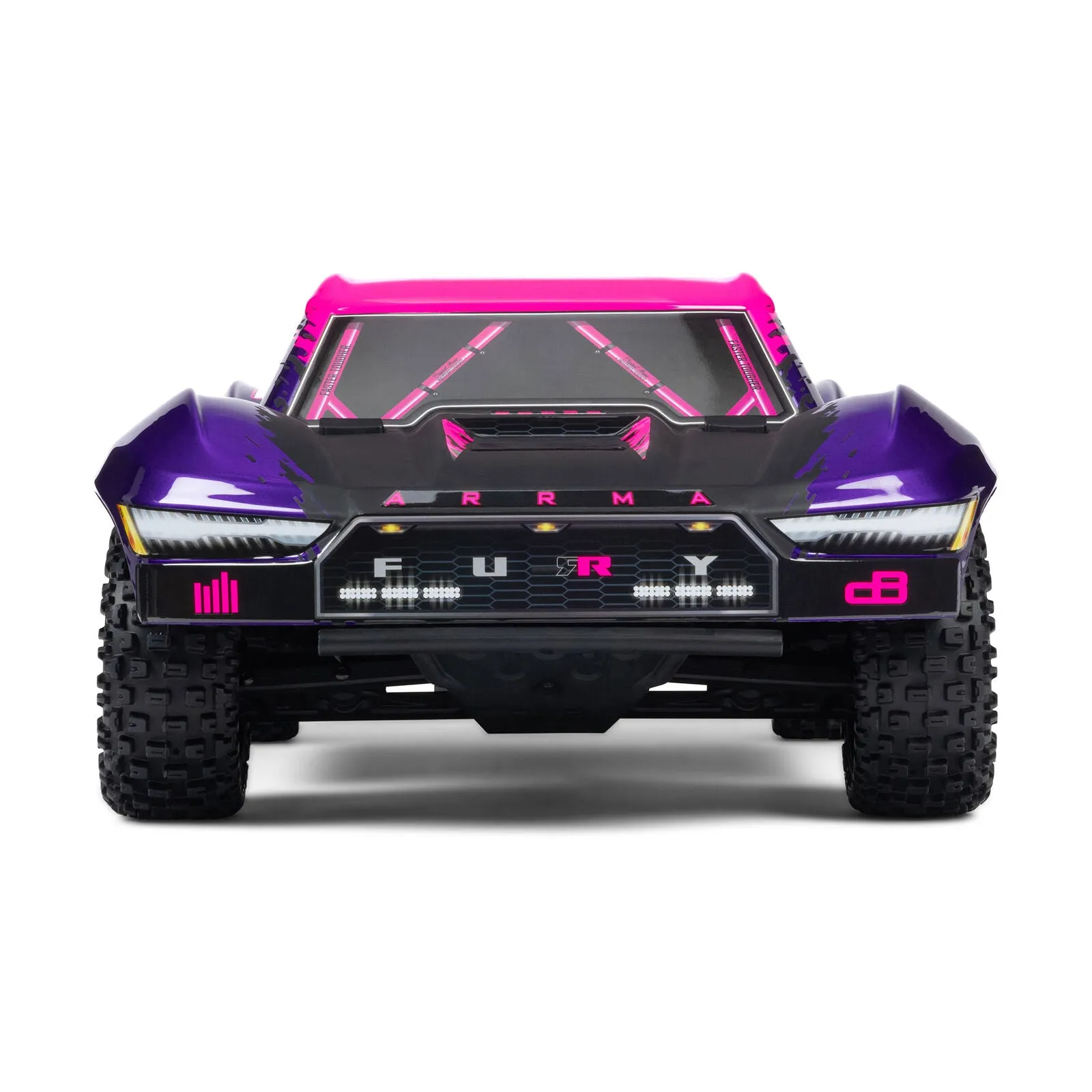 1/10 FURY 2wd 223S BLX Brushless Short Course Truck RTR with DSC, Purple