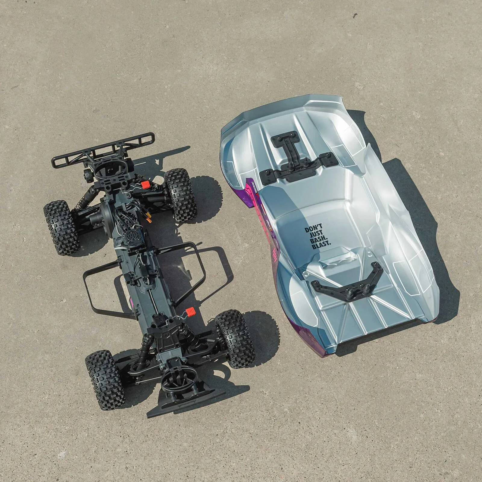 1/10 FURY 2wd 223S BLX Brushless Short Course Truck RTR with DSC, Purple