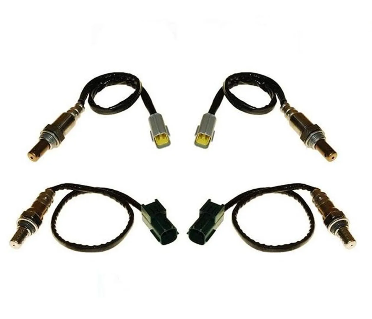 2007-2012 QX56 Armada Titan 5.6L Front & Rear Oxygen Sensors (4) O2 Sensor
