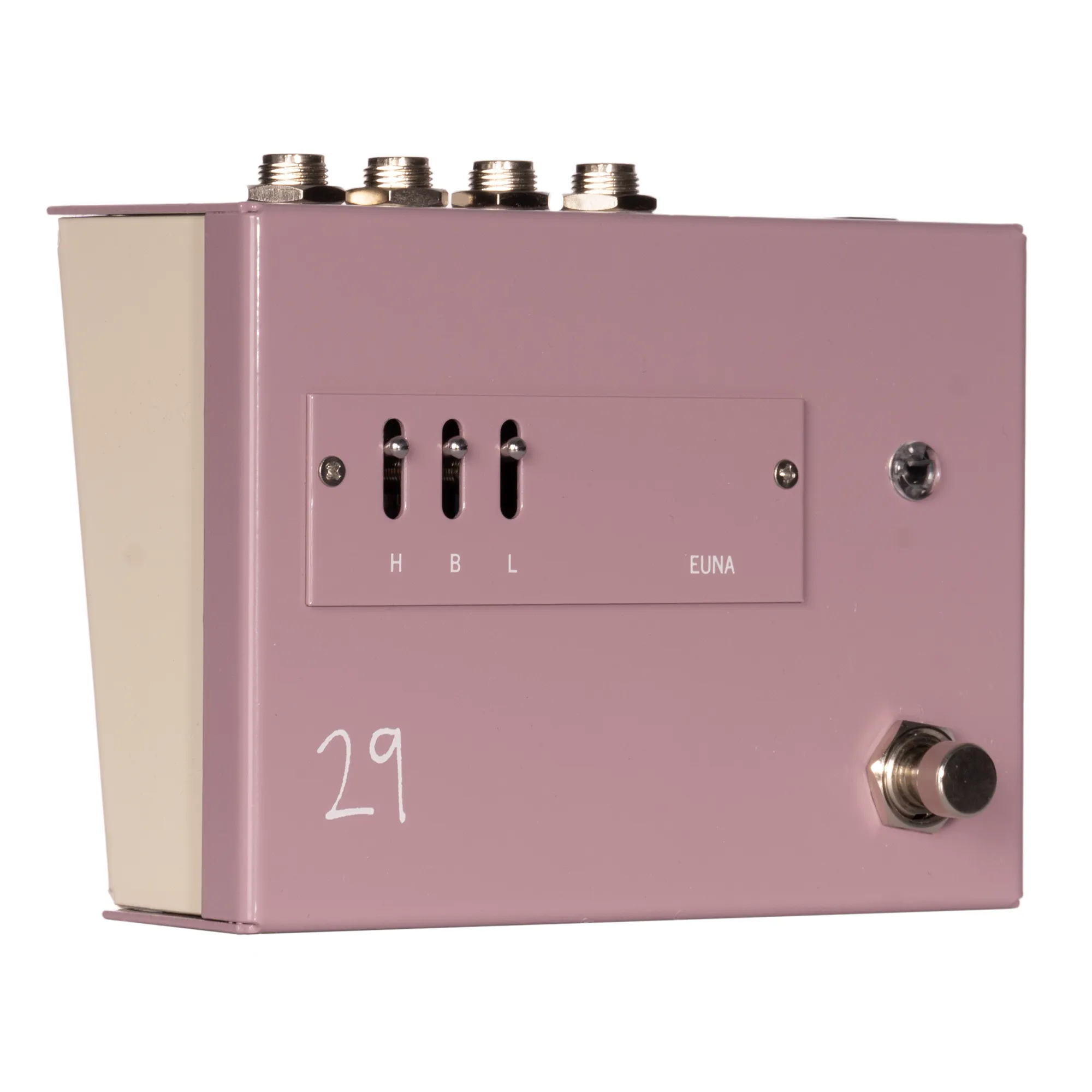 29 Pedals Limited Edition EUNA Elite Unity Amplifier Effect Pedal, Crunch Berry