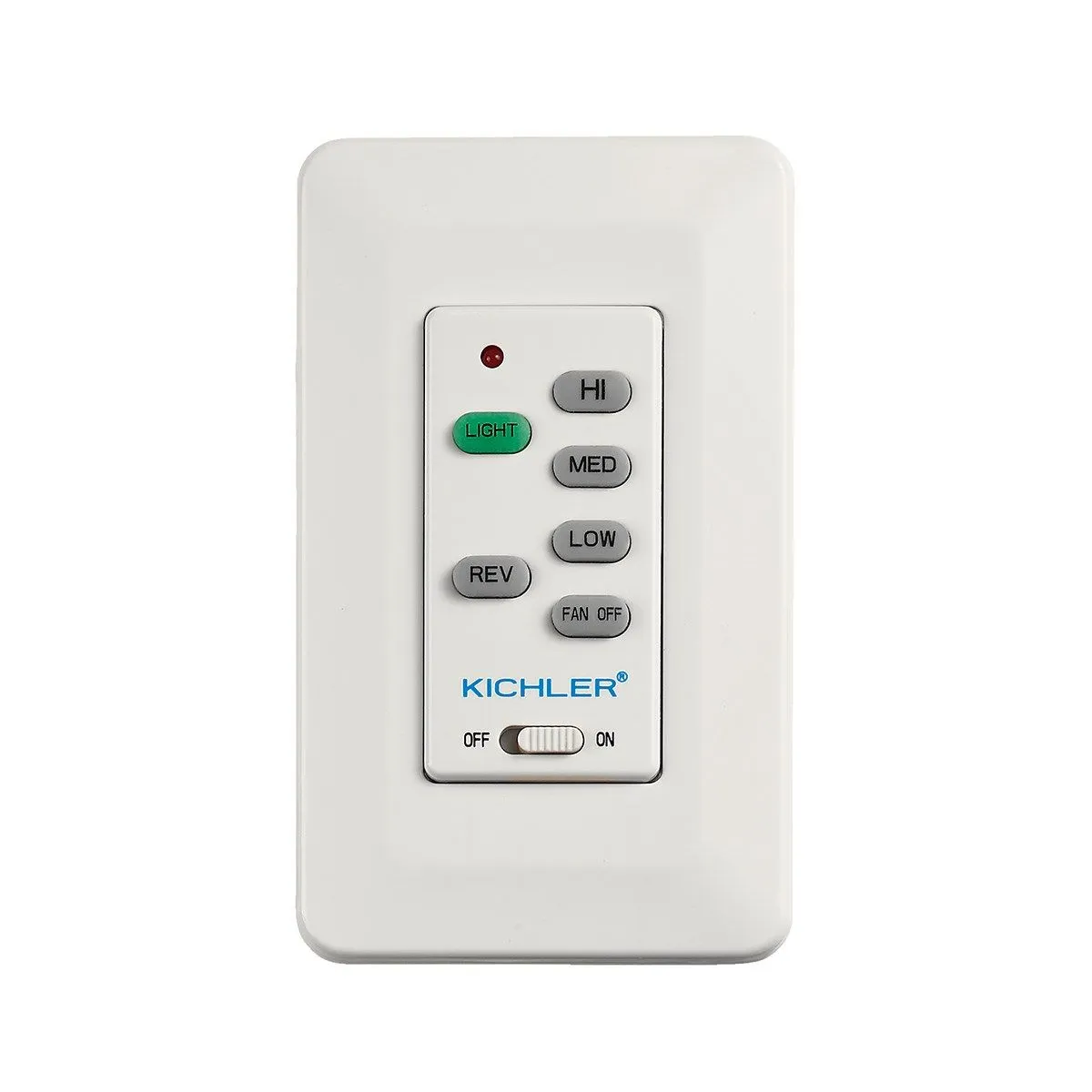 3-Speed AC Ceiling Fan 65K Wall Control Transmitter, Full Function
