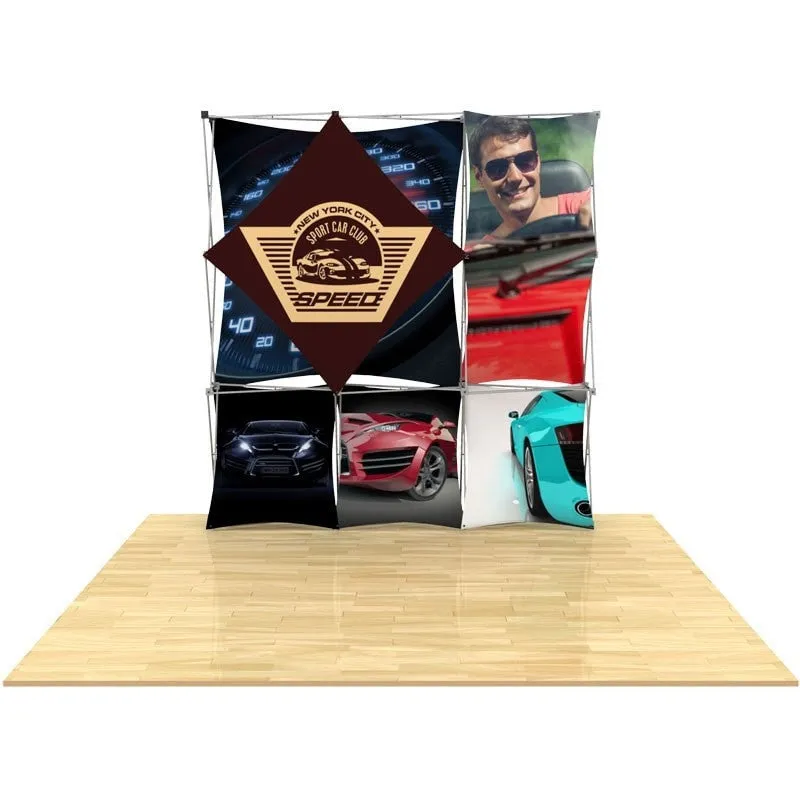 3D Snap 3x3 Pop-up Display