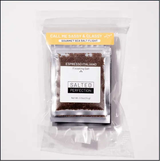 4 Flavor Salt Flight “Call Me Sassy & Classy” by Salted Perfection