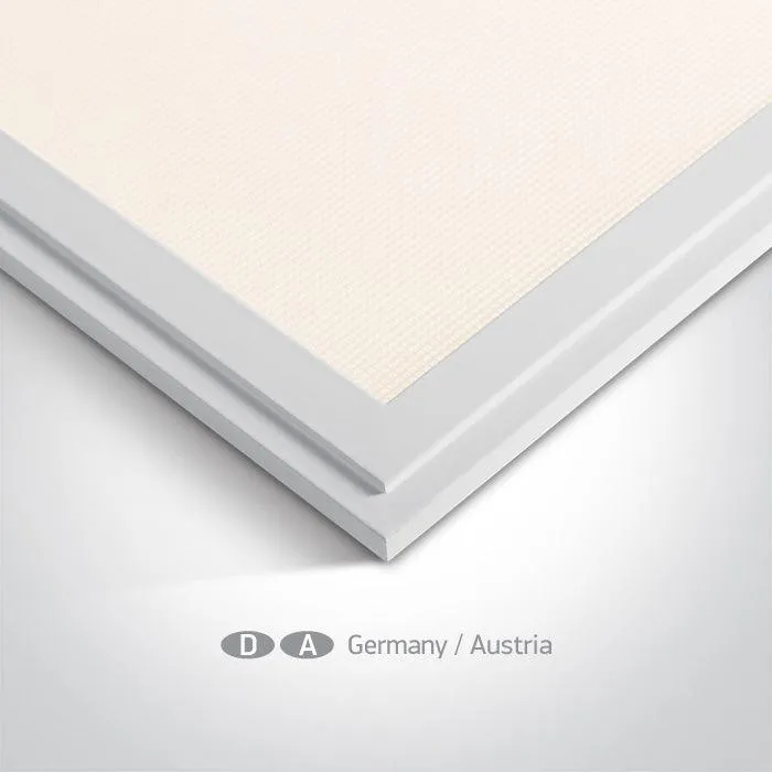 50148AU/W/W WHITE LED 48w WW 62x62 UGR19 PANEL IP20 1200mA