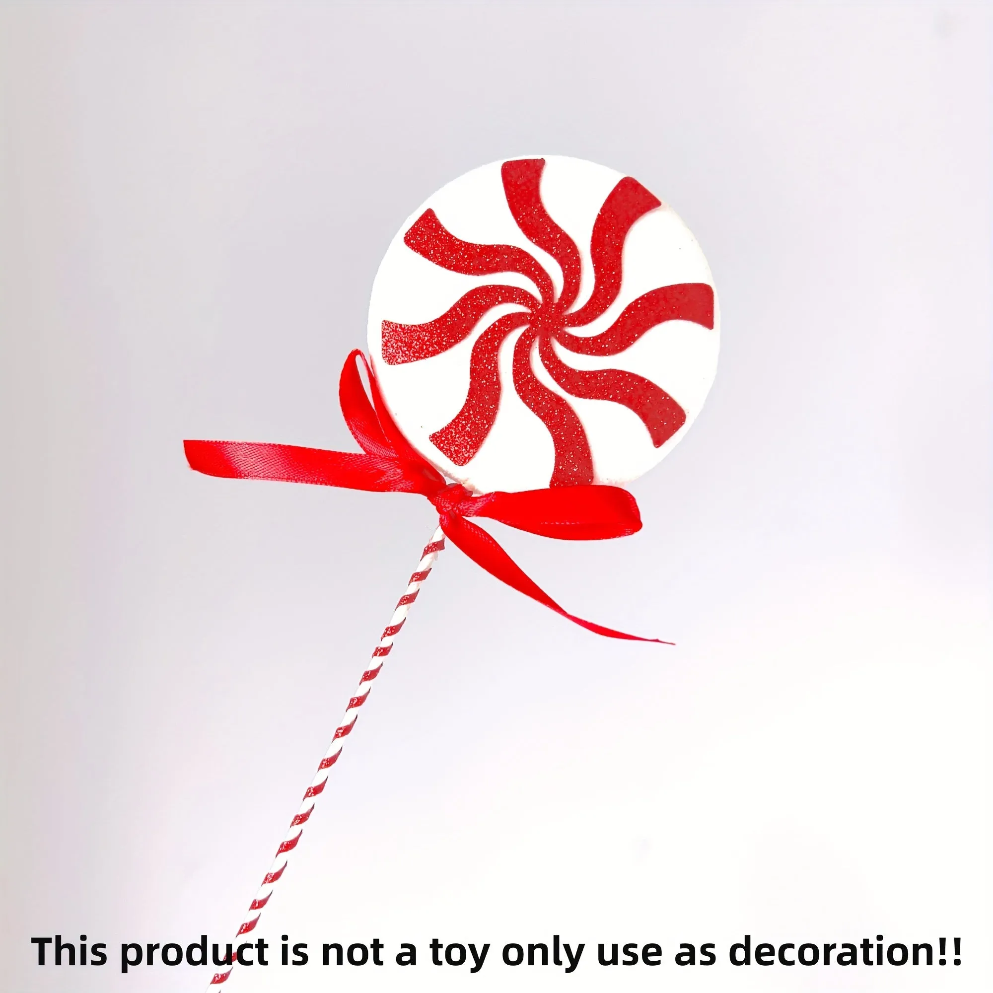 5pcs Christmas Simulation Candy Lollipop Christmas Tree Ornament