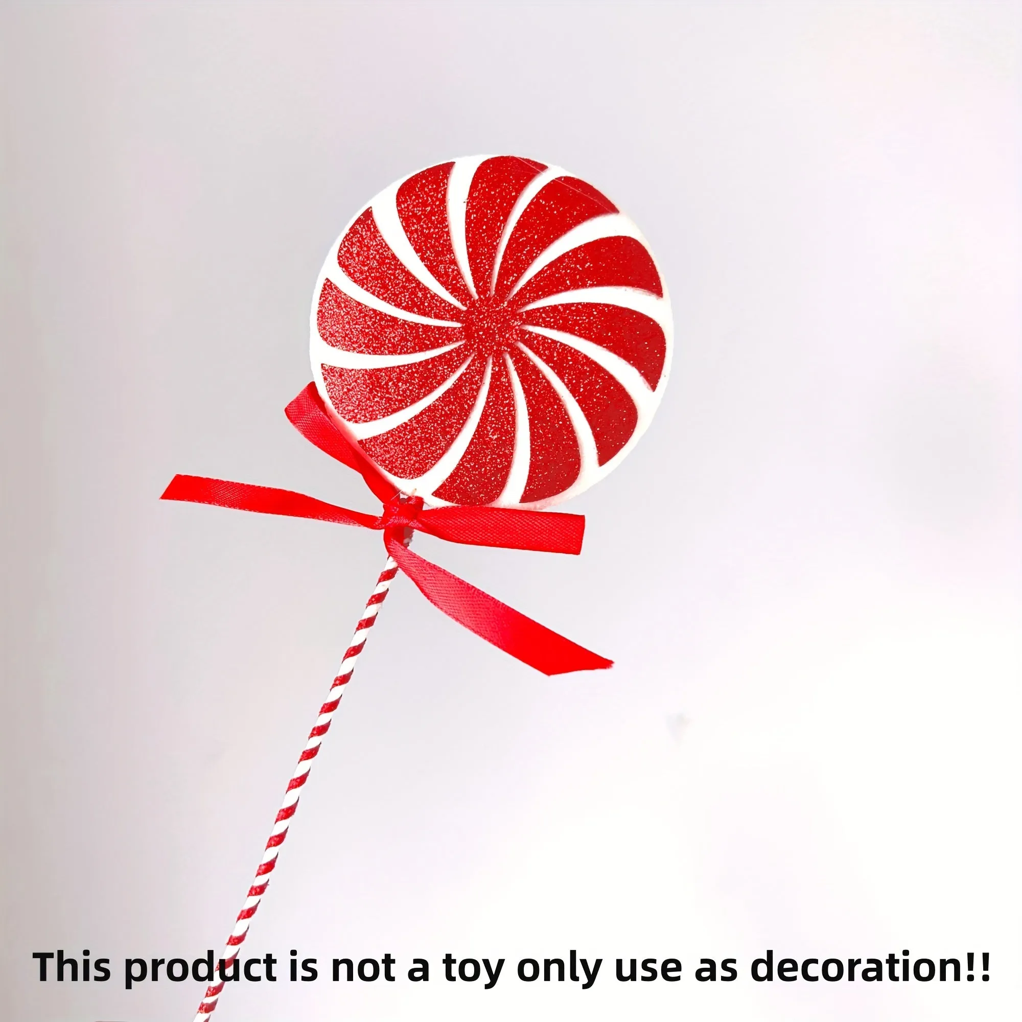 5pcs Christmas Simulation Candy Lollipop Christmas Tree Ornament