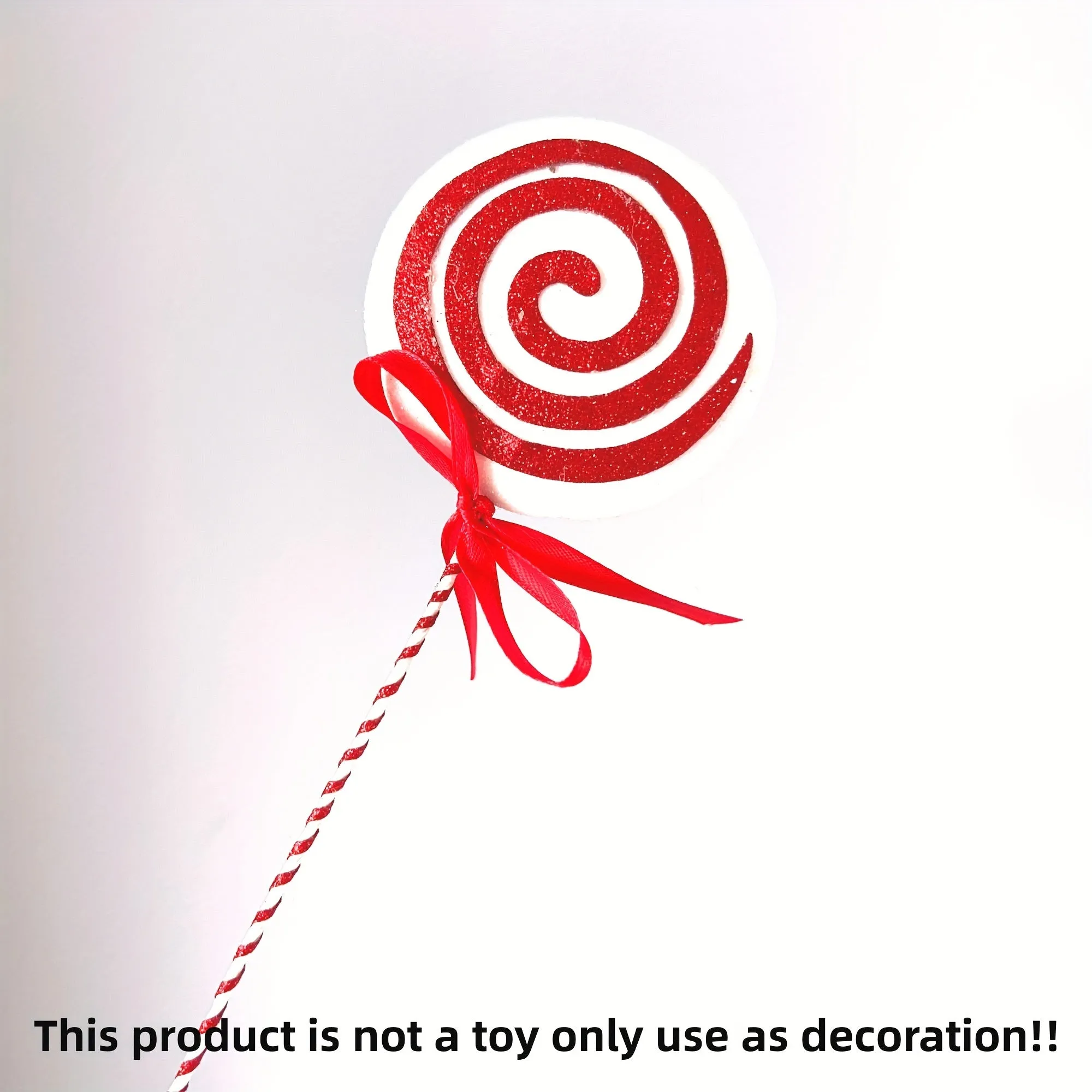 5pcs Christmas Simulation Candy Lollipop Christmas Tree Ornament