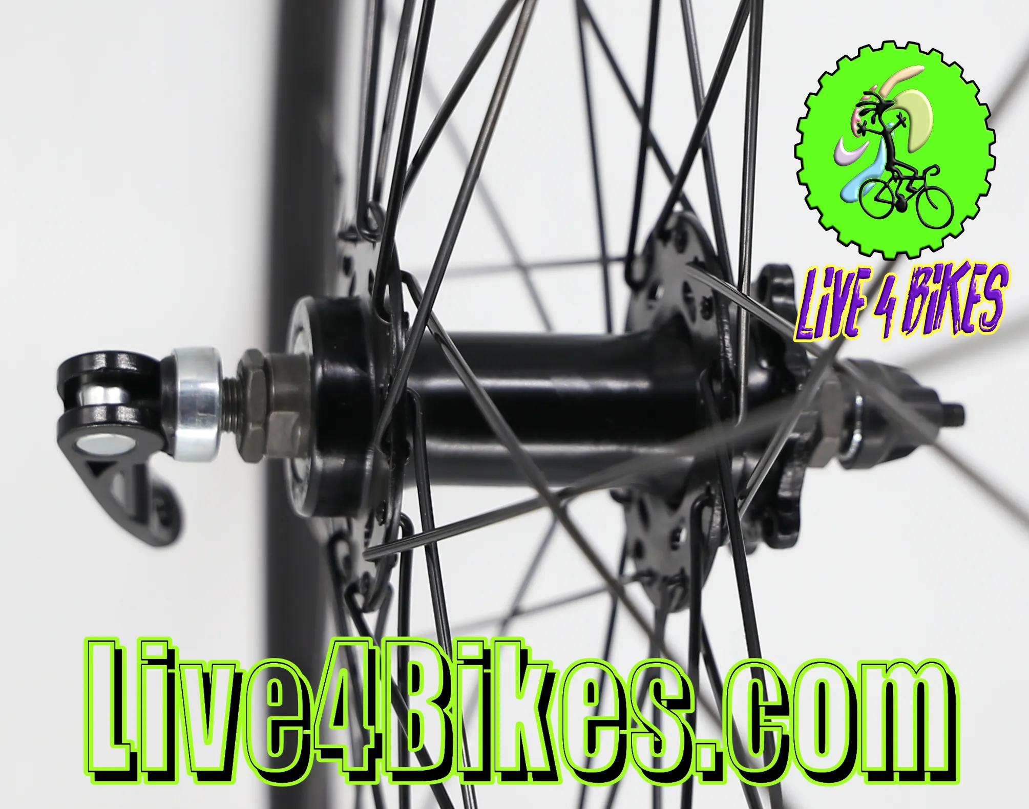 700c  Front black Wheel Disc Brake - Live4Bikes