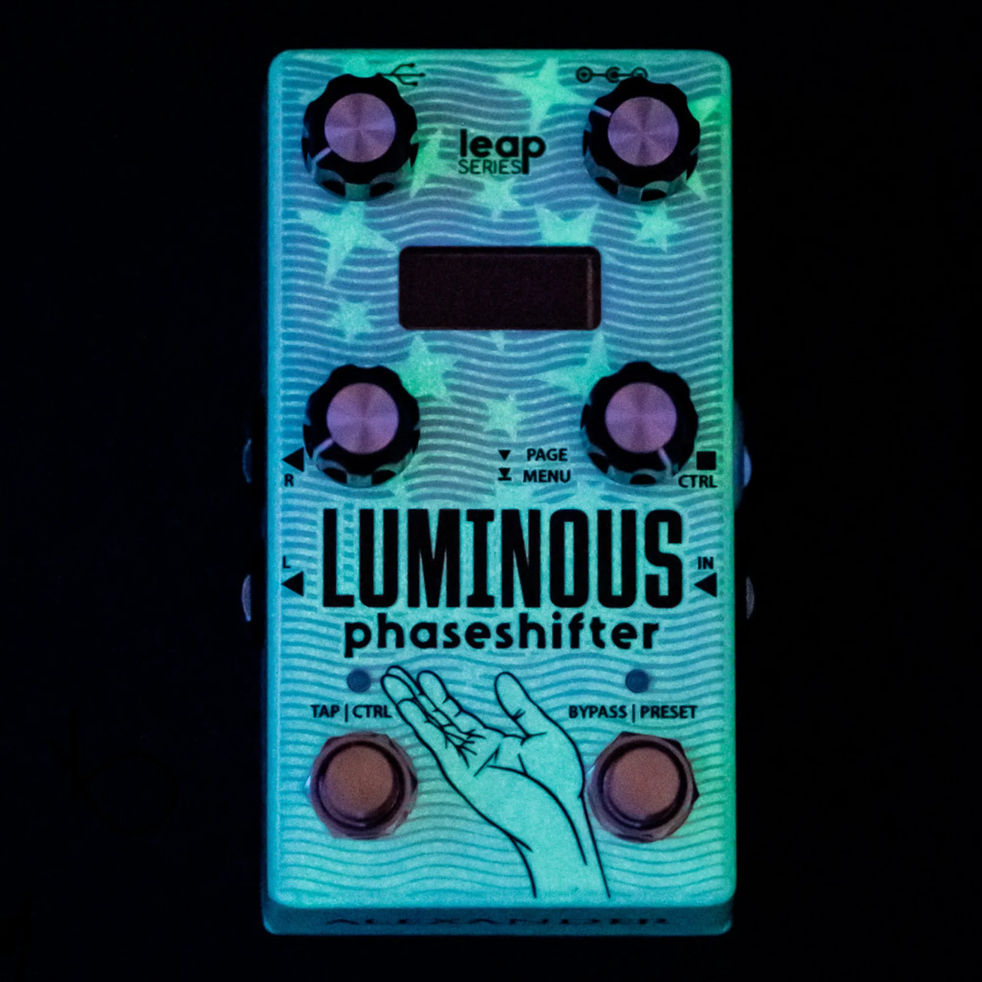 Alexander Pedals Luminous Phaseshifter Effect Pedal