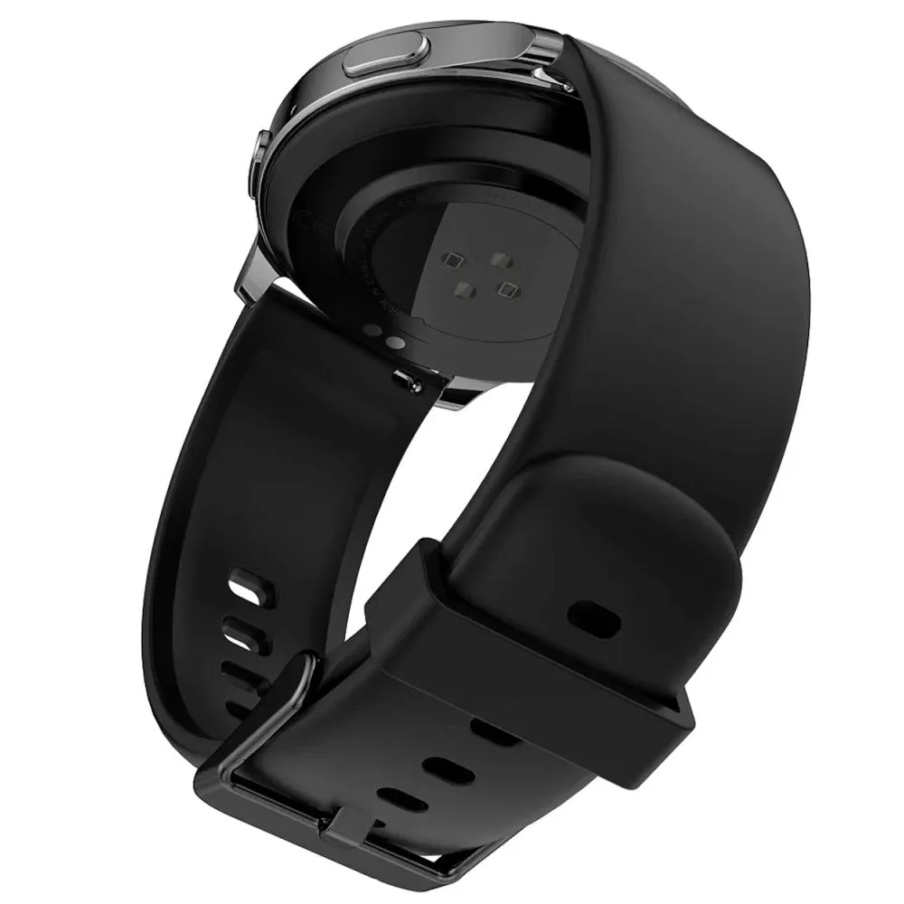 Amazfit Pop 3R Smart Watch (45.5mm) Black Case With Black Silicone Strap