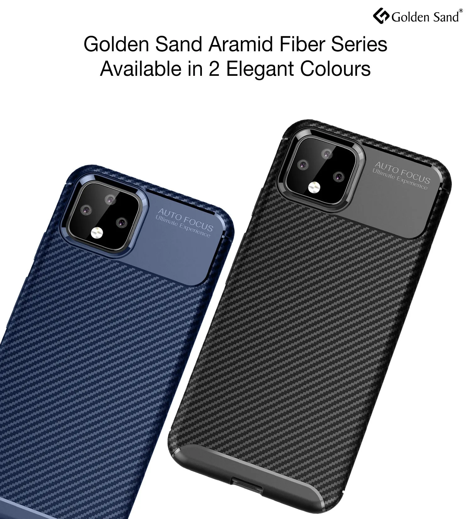 Aramid Fibre Series Shockproof Armor Back Cover for Google Pixel 4, 5.7 inch, Black