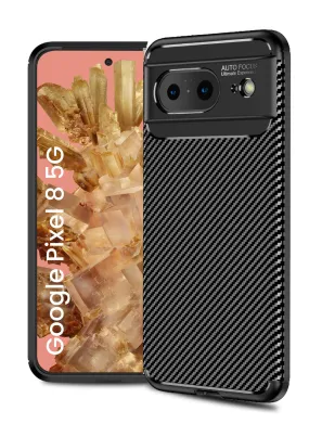 Aramid Fibre Series Shockproof Armor Back Cover for Google Pixel 8 5G, 6.17 inch, Black