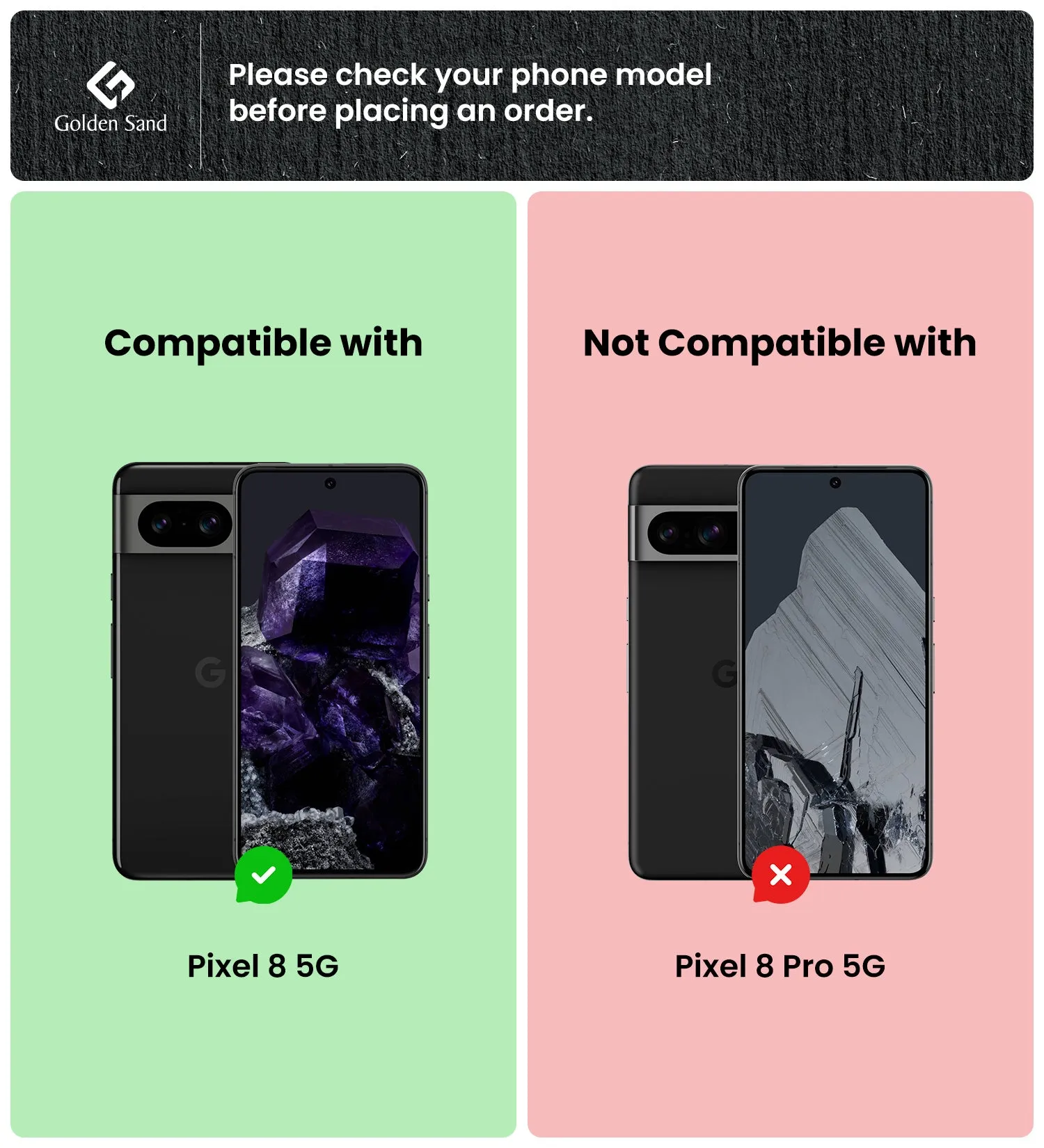 Aramid Fibre Series Shockproof Armor Back Cover for Google Pixel 8 5G, 6.17 inch, Black