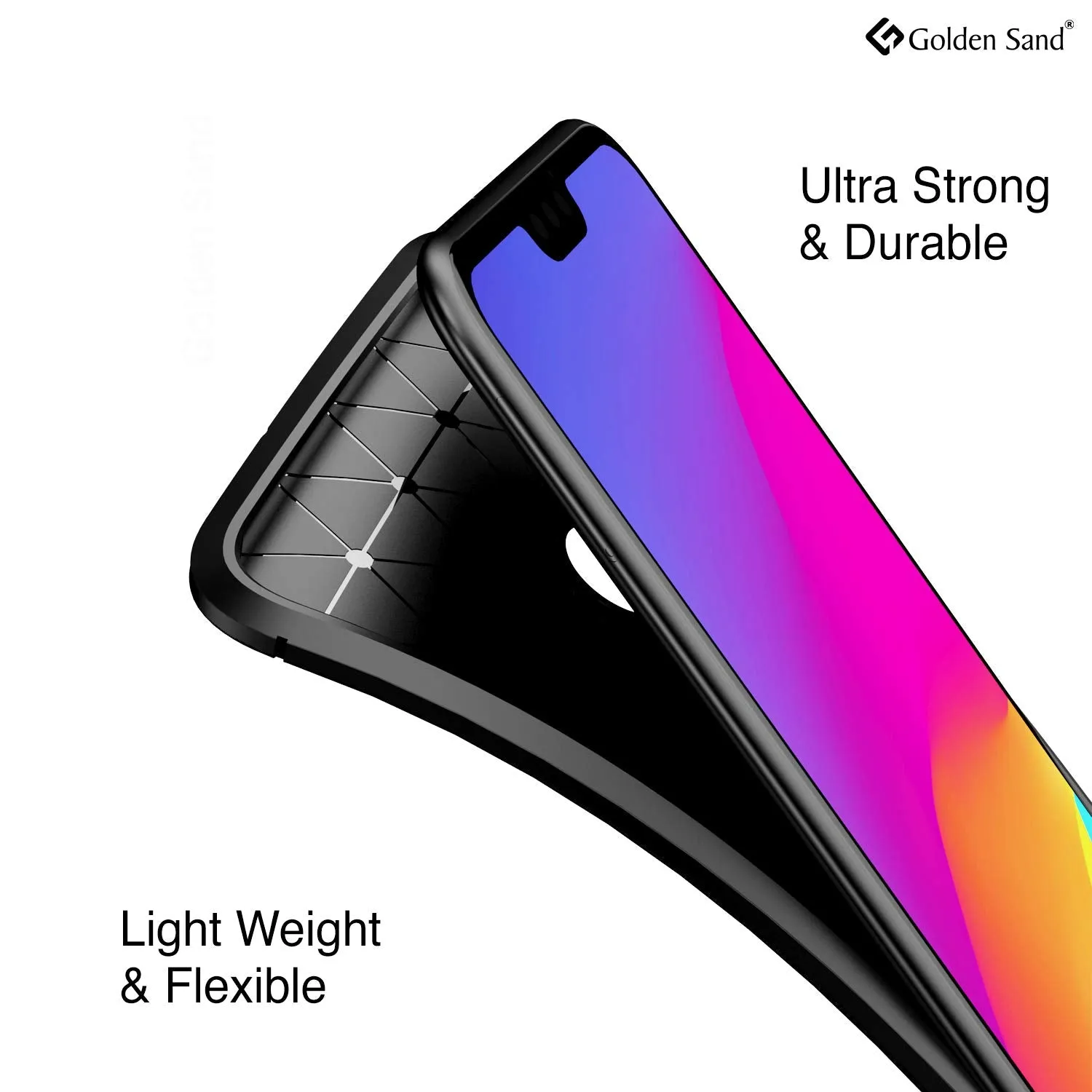 Aramid Fibre Series Shockproof Armor Back Cover for Honor 8X, 6.5 inch, Black