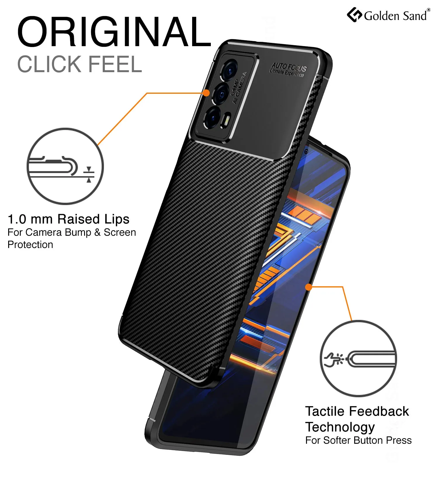 Aramid Fibre Series Shockproof Armor Back Cover for iQOO Z5 5G, 6.67 inch, Black
