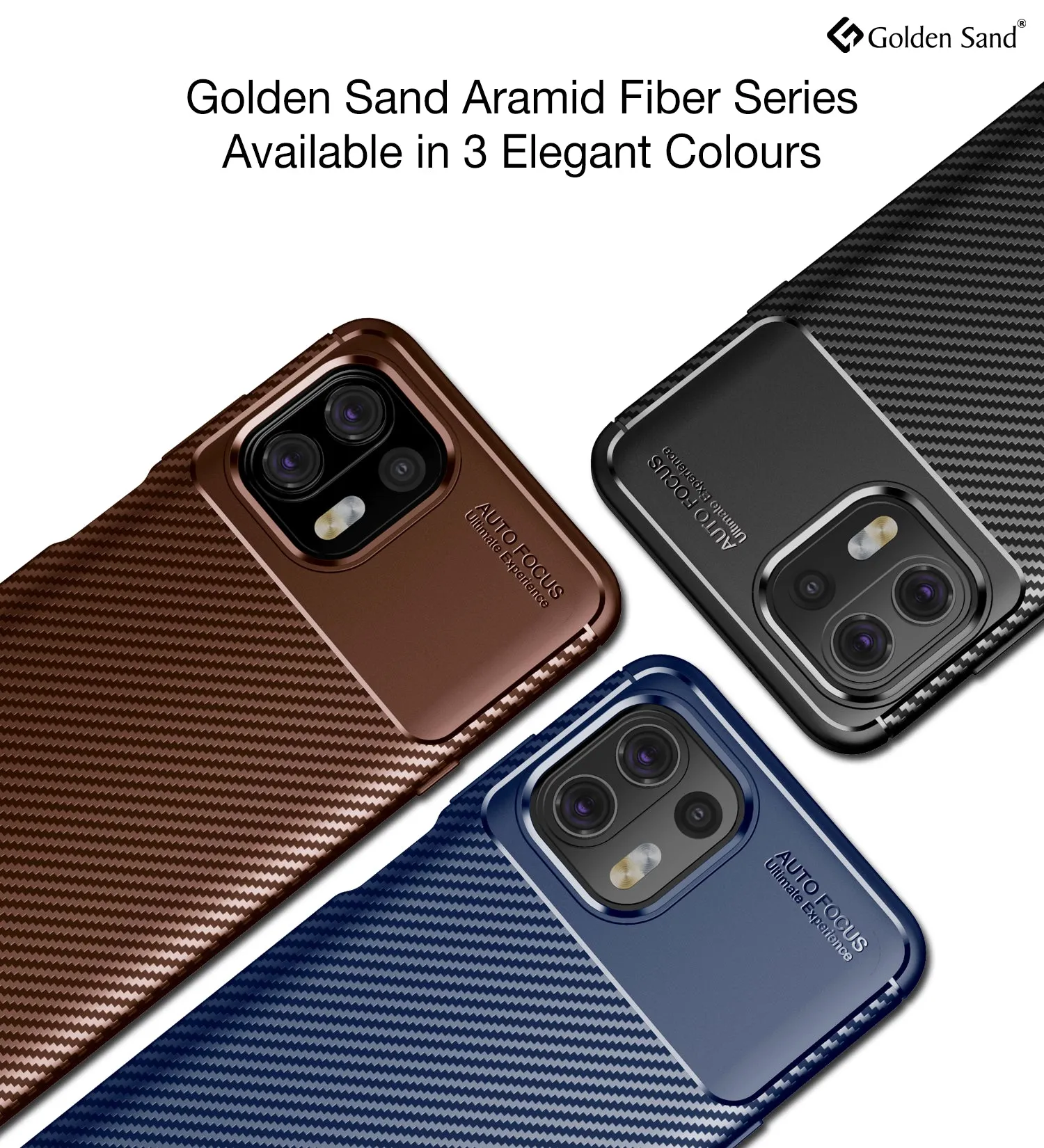 Aramid Fibre Series Shockproof Armor Back Cover for Motorola Edge 20 Fusion, 6.67 inch, Blue