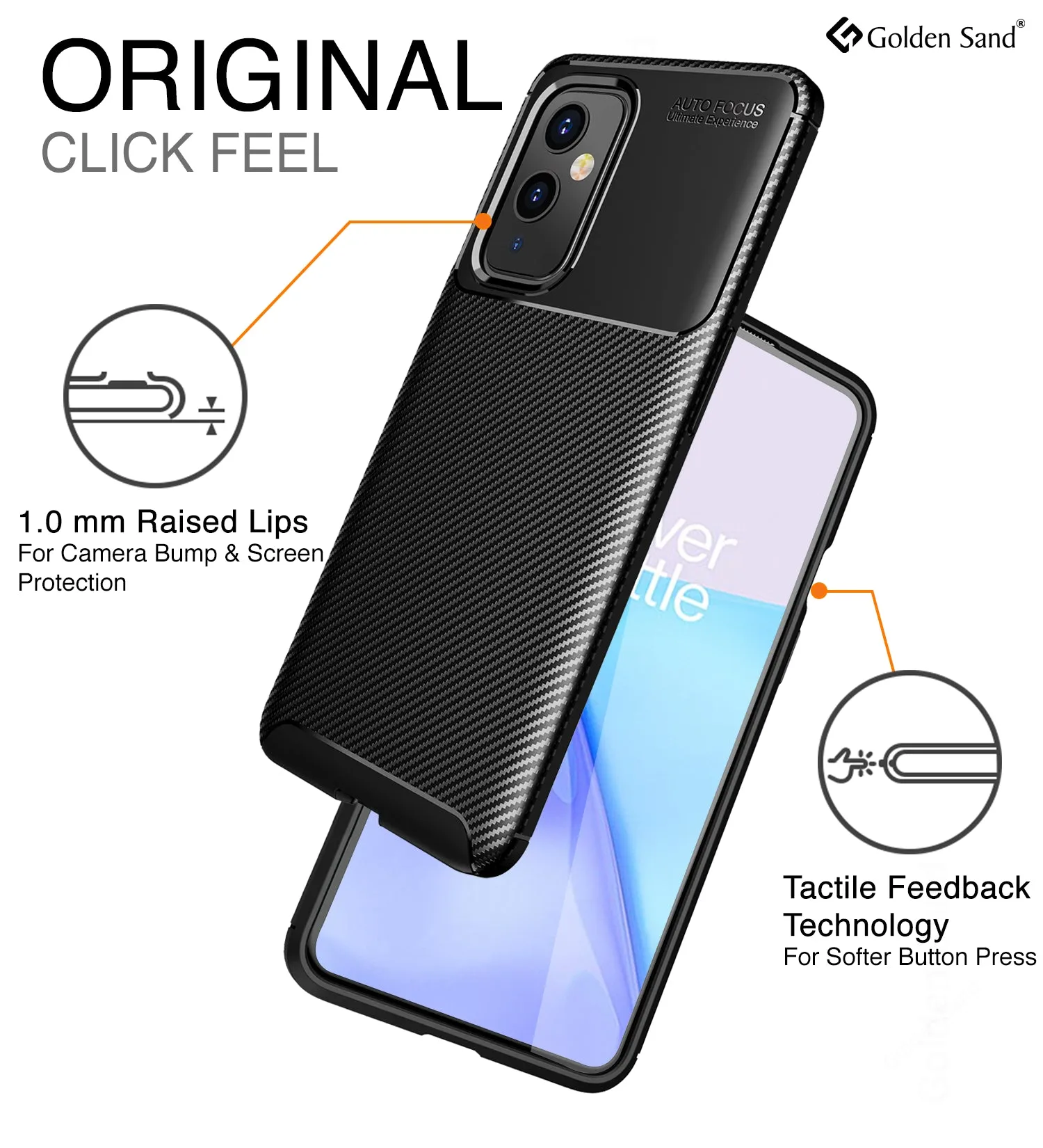 Aramid Fibre Series Shockproof Armor Back Cover for OnePlus 9, 6.55 inch, Black