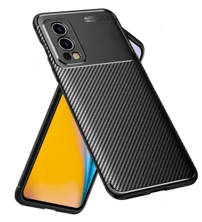 Aramid Fibre Series Shockproof Armor Back Cover for OnePlus Nord 2 5G, 6.43 inch, Black