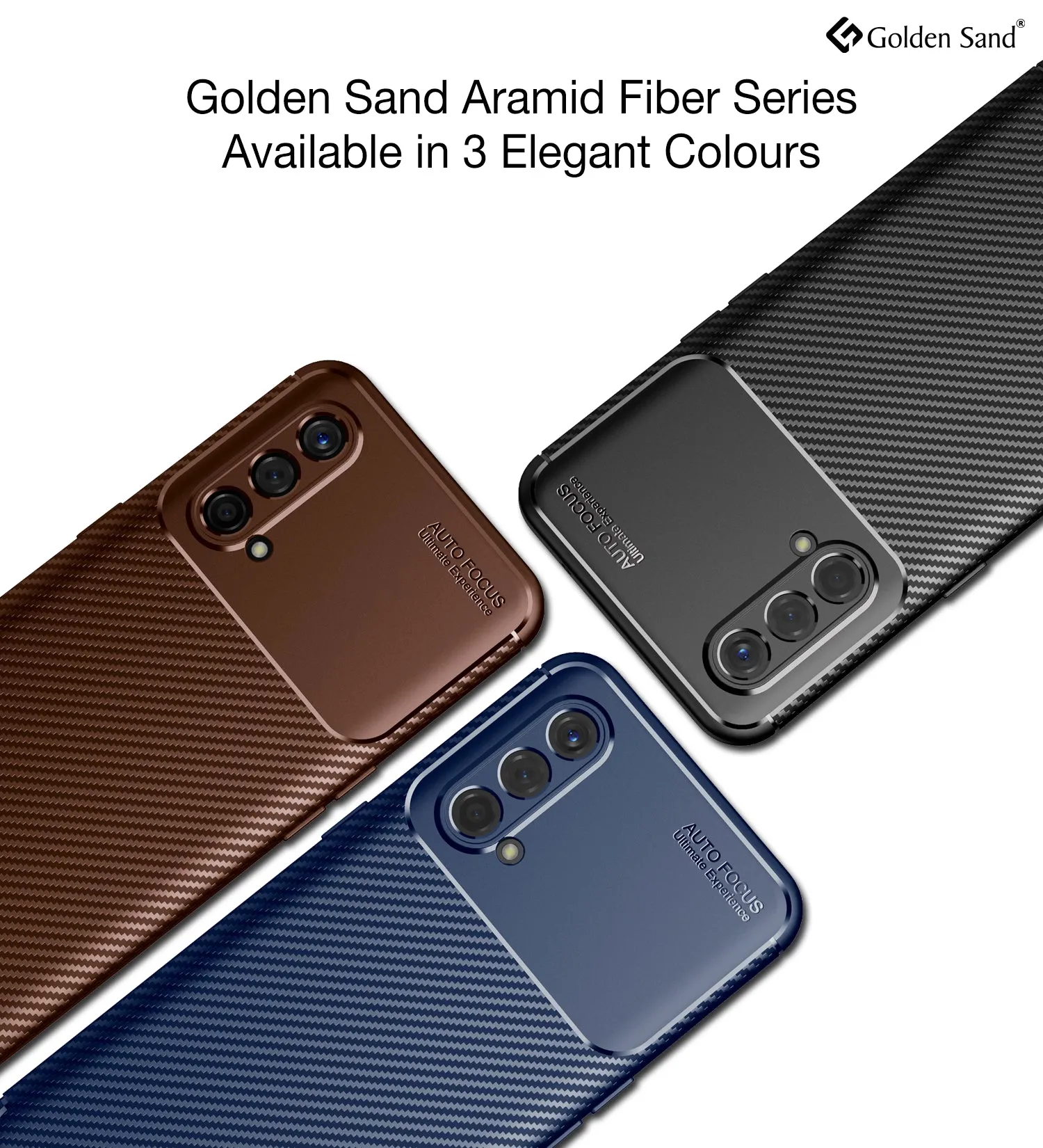 Aramid Fibre Series Shockproof Armor Back Cover for OnePlus Nord CE 5G, 6.43 inch, Brown