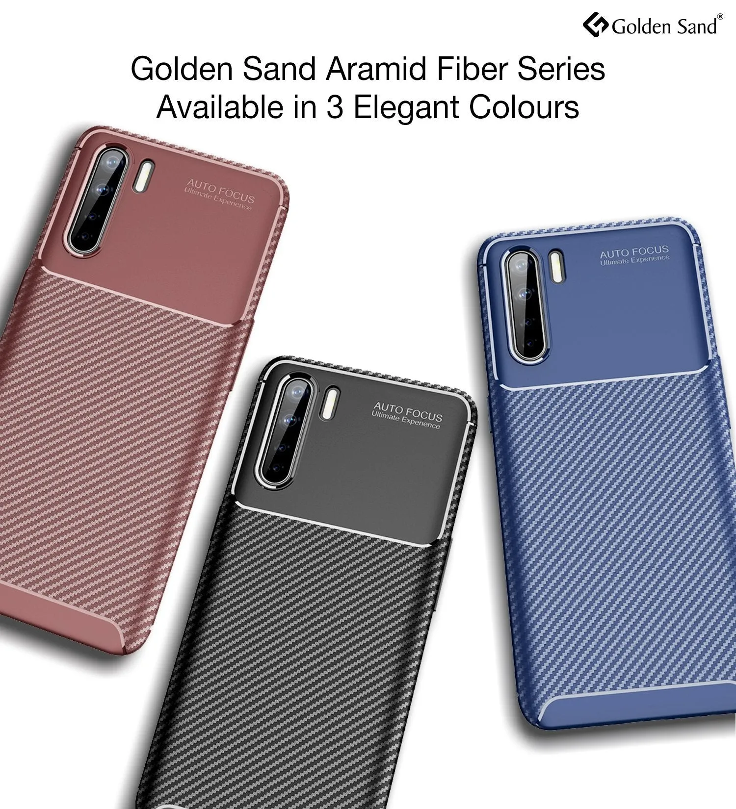 Aramid Fibre Series Shockproof Armor Back Cover for Oppo F15 6.4 inch, Black