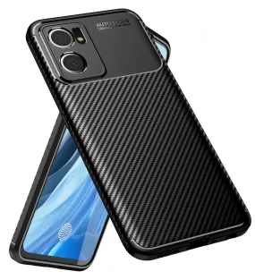 Aramid Fibre Series Shockproof Armor Back Cover for OPPO Reno 7 5G, 6.43 inch, Black