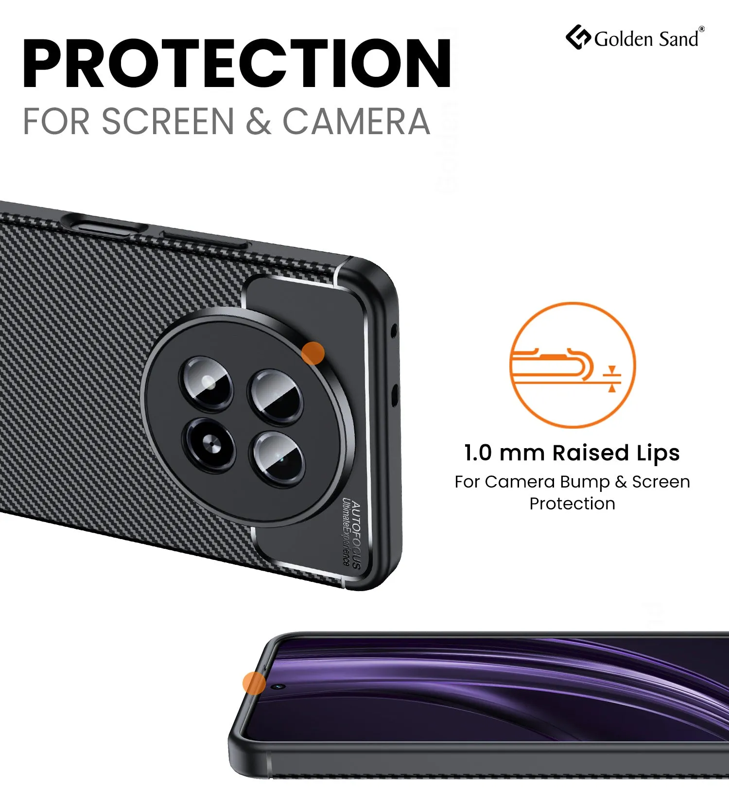 Aramid Fibre Series Shockproof Armor Back Cover for Realme 13 5G, realme 12 / realme 12x, Realme C65 / Realme N65, Narzo 70x 5G, 6.72 inch, Black