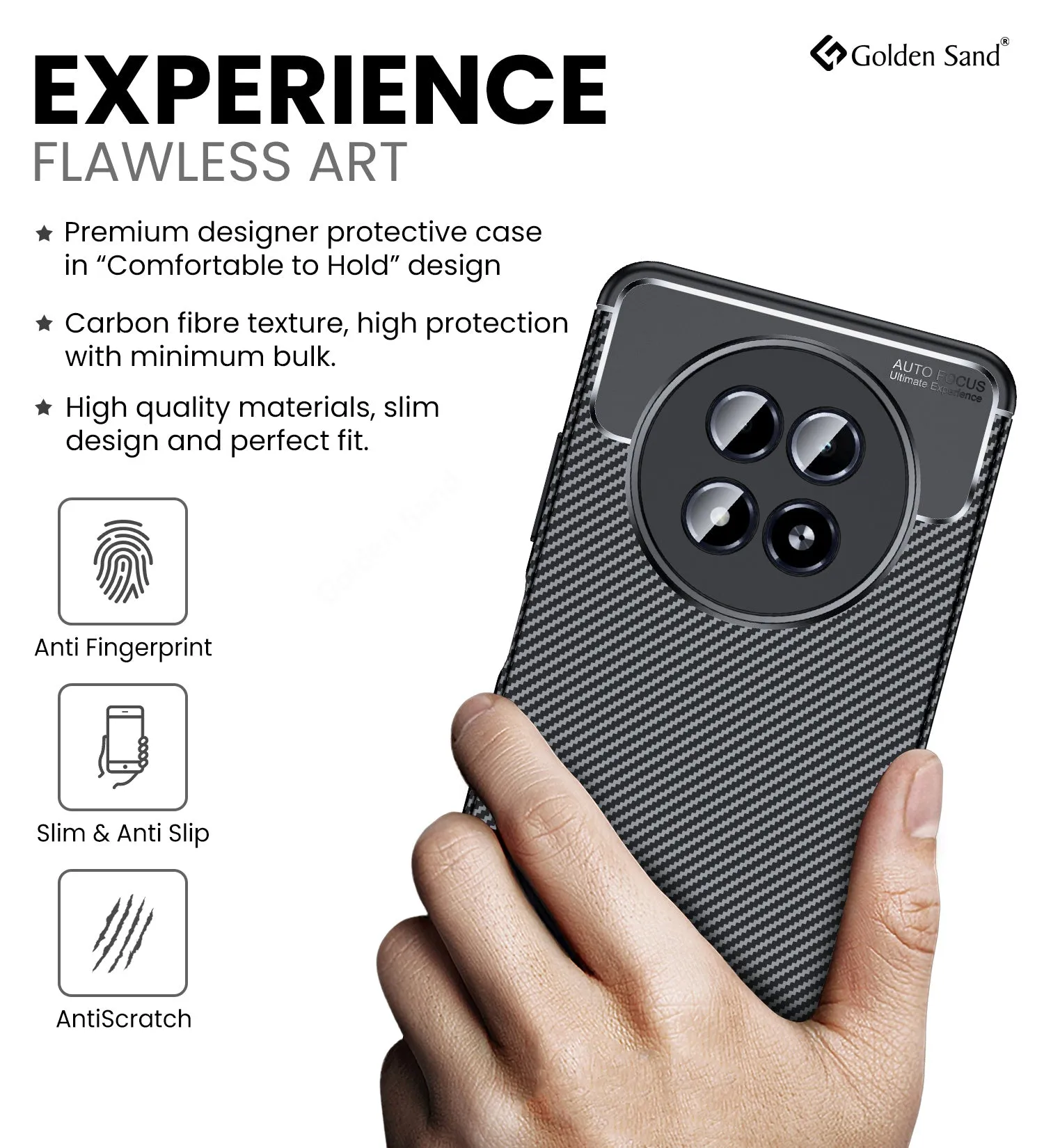 Aramid Fibre Series Shockproof Armor Back Cover for Realme 13 5G, realme 12 / realme 12x, Realme C65 / Realme N65, Narzo 70x 5G, 6.72 inch, Black