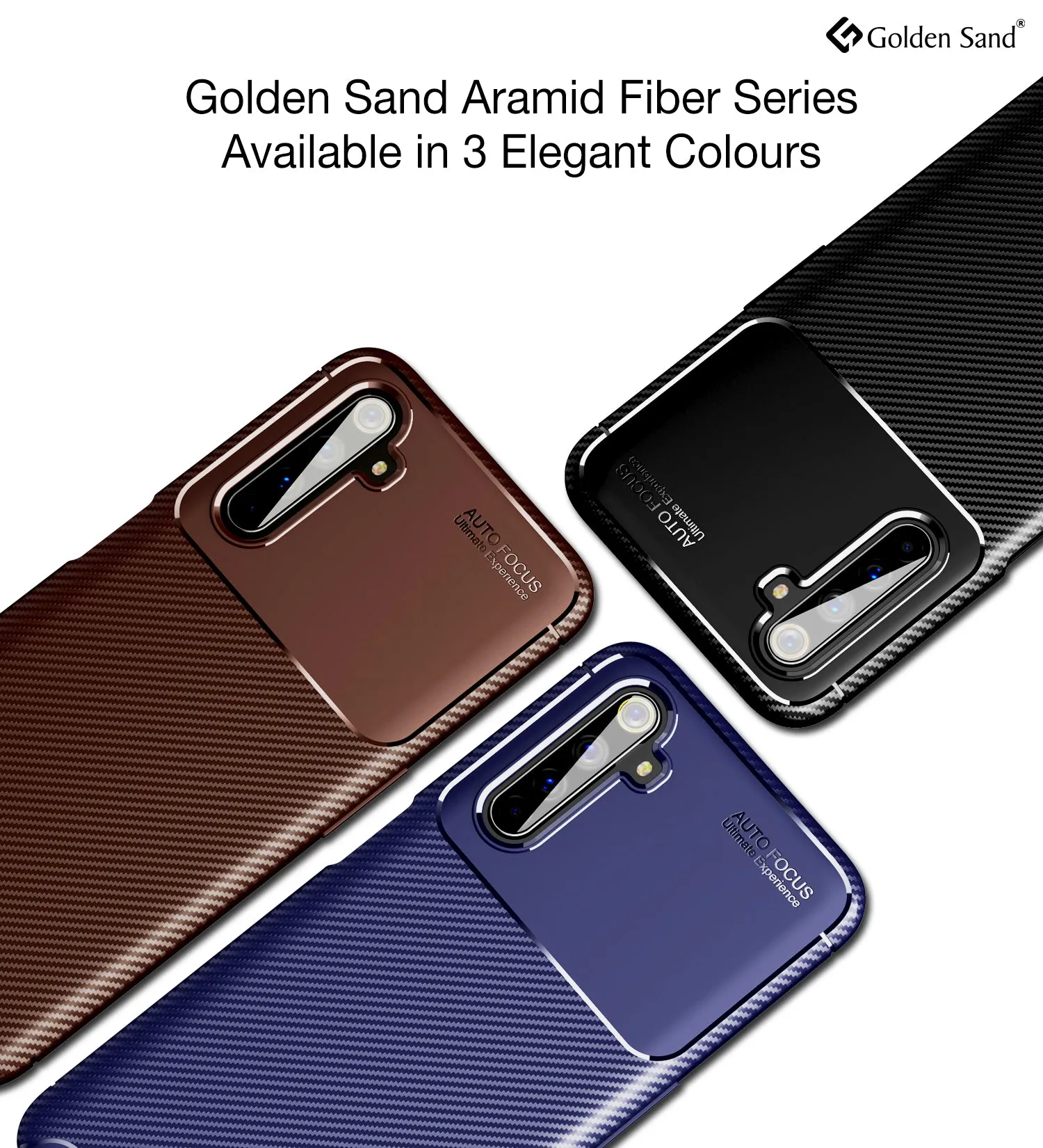 Aramid Fibre Series Shockproof Armor Back Cover for Realme 6 Pro 6.6 inch, Black