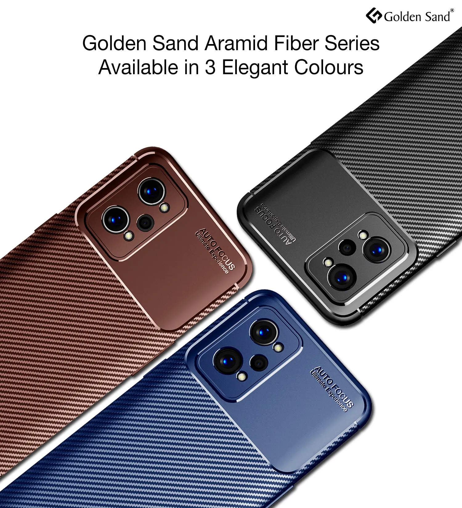 Aramid Fibre Series Shockproof Armor Back Cover for Realme GT Neo 3T, Realme GT 2, Realme GT Neo 2, 6.62 inch, Blue