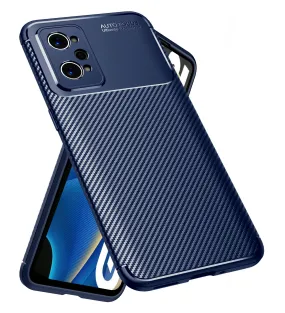 Aramid Fibre Series Shockproof Armor Back Cover for Realme GT Neo 3T, Realme GT 2, Realme GT Neo 2, 6.62 inch, Blue