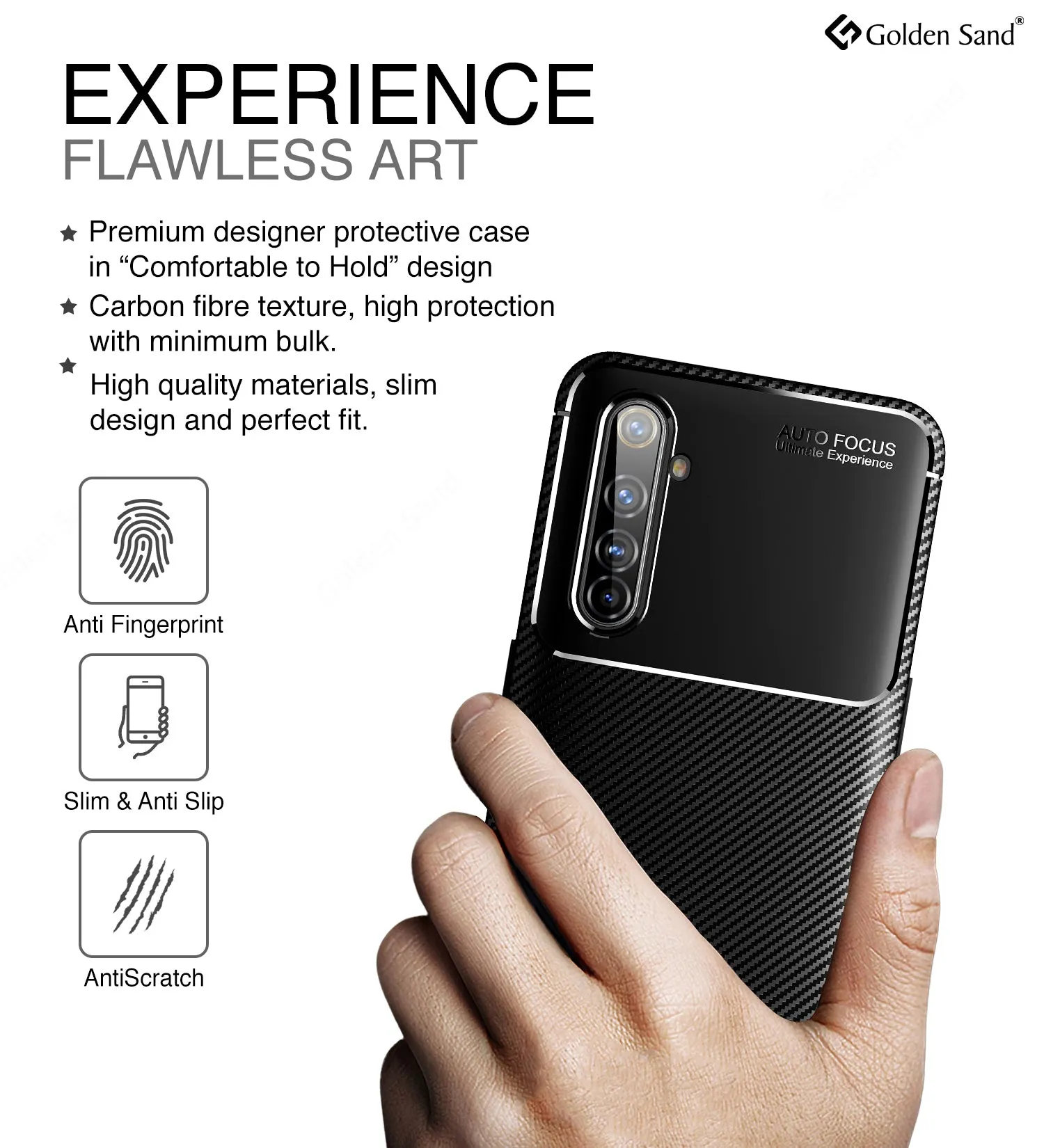 Aramid Fibre Series Shockproof Armor Back Cover for Realme X50 Pro, Moss Black