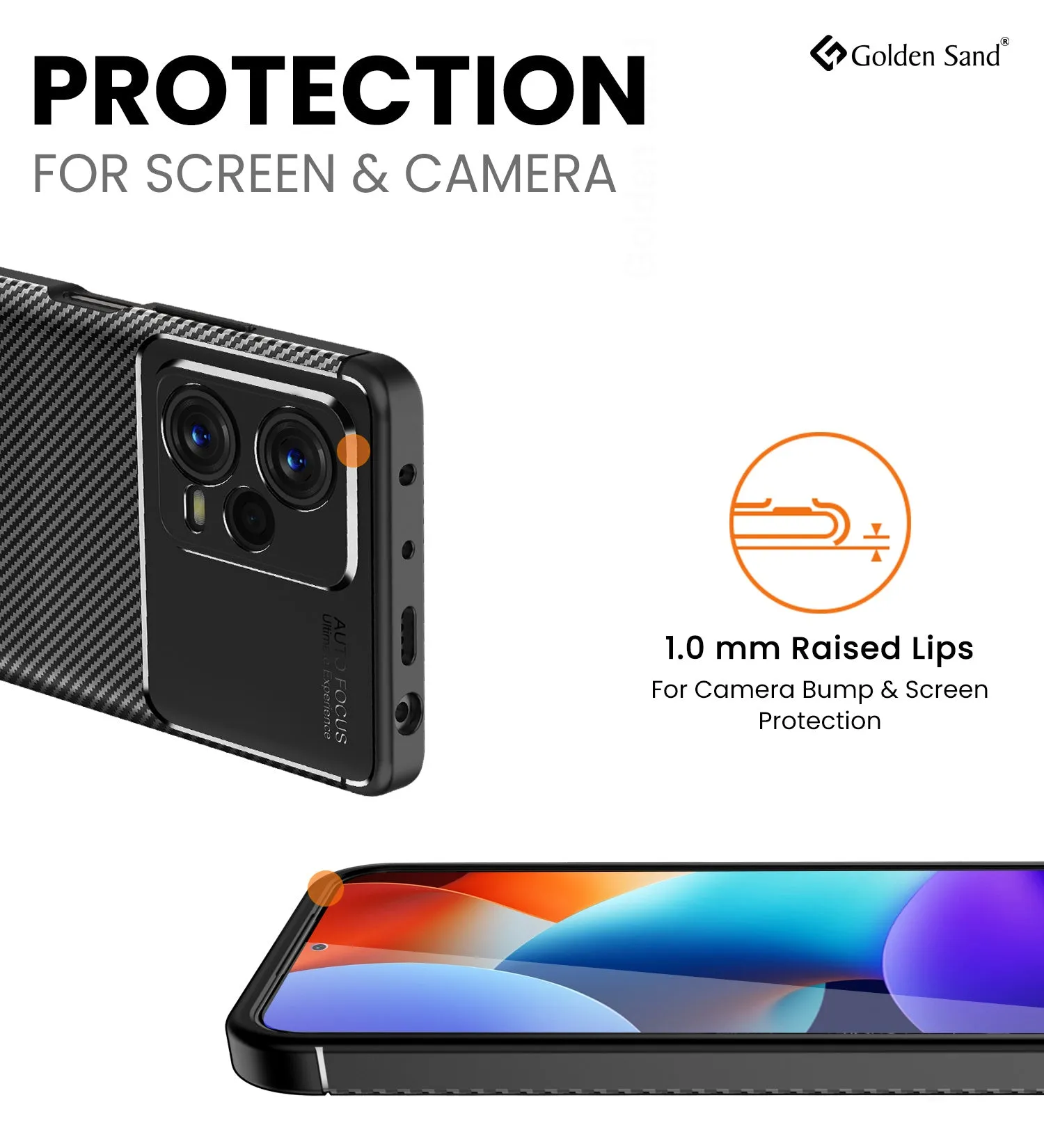 Aramid Fibre Series Shockproof Armor Back Cover for Redmi Note 12 Pro  Plus 5G, 6.67 inch, Black