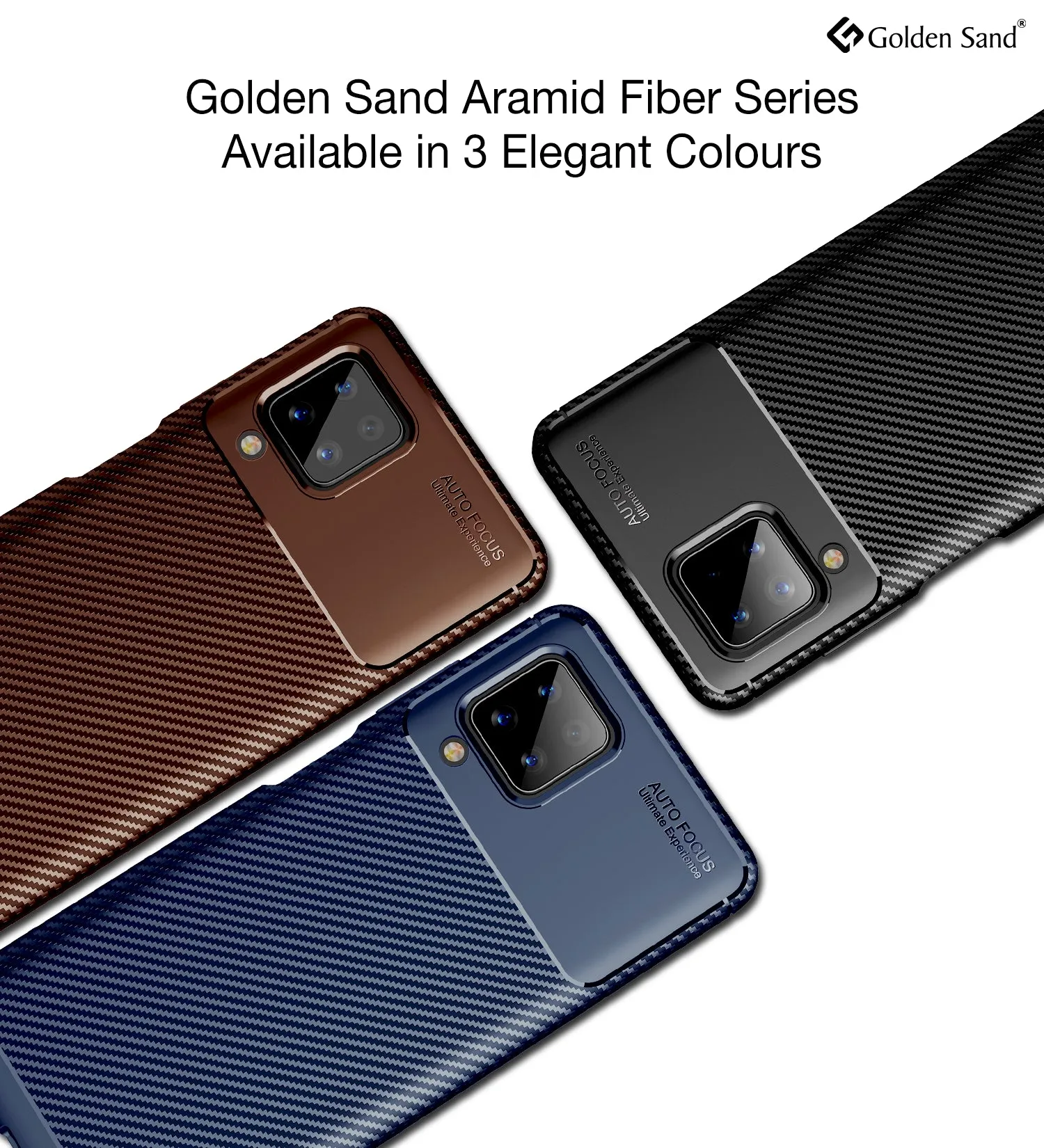 Aramid Fibre Series Shockproof Armor Back Cover for Samsung Galaxy A12, Samsung Galaxy M12, Samsung Galaxy F12, 6.5 inch, Blue