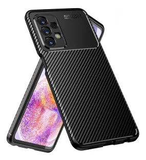 Aramid Fibre Series Shockproof Armor Back Cover for Samsung Galaxy A23 5G, Samsung Galaxy A23 4G, 6.6 inch, Black