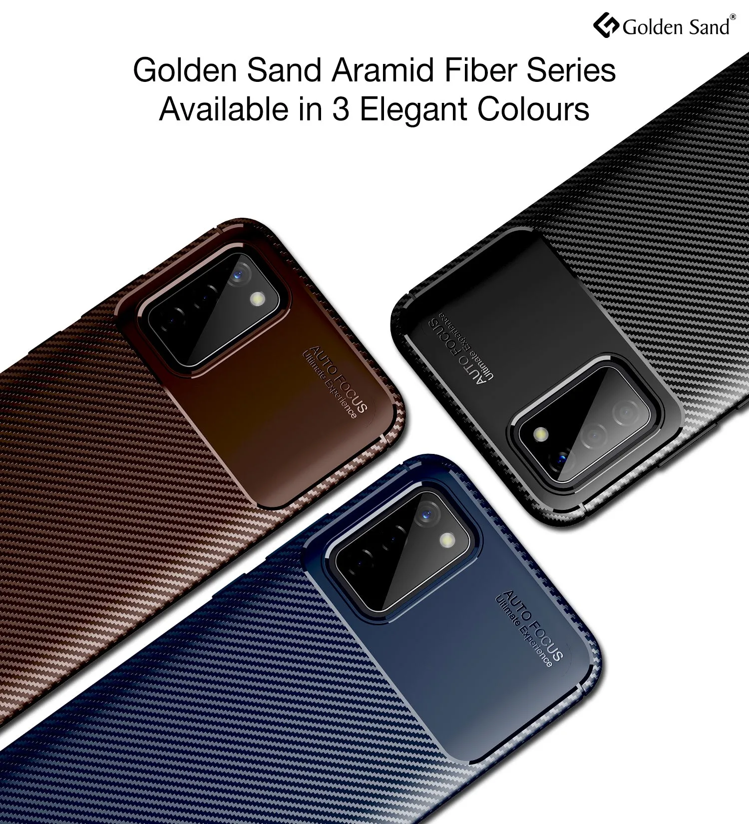 Aramid Fibre Series Shockproof Armor Back Cover for Samsung Galaxy M02s, Samsung Galaxy F02s, 6.5 inch, Black