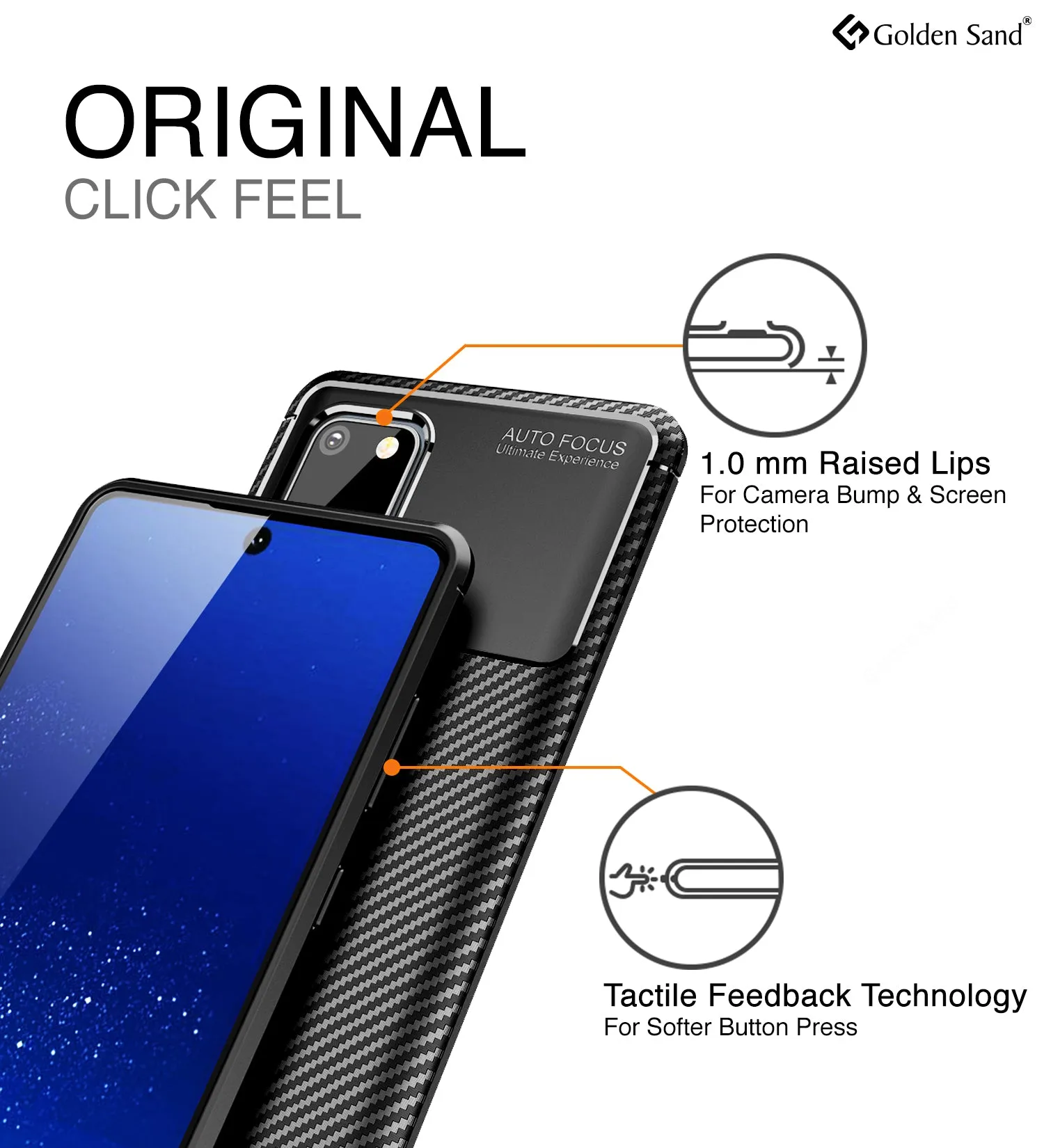 Aramid Fibre Series Shockproof Armor Back Cover for Samsung Galaxy Note 10 Lite 6.7 inch, Black