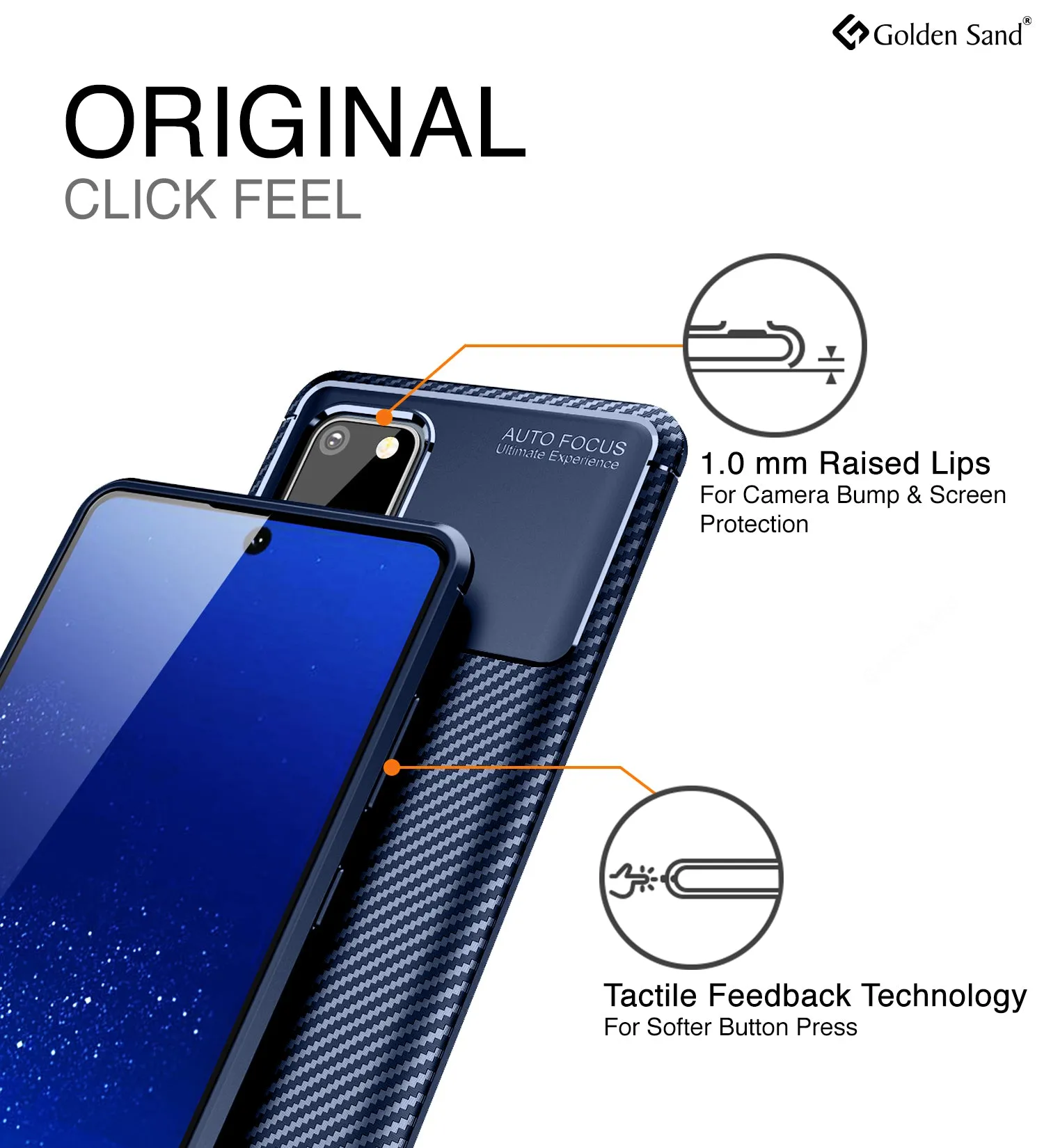 Aramid Fibre Series Shockproof Armor Back Cover for Samsung Galaxy Note 10 Lite 6.7 inch, Blue
