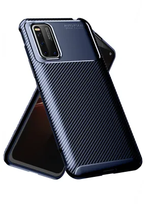 Aramid Fibre Series Shockproof Armor Back Cover for Vivo iQOO 3 6.44 inch, Blue