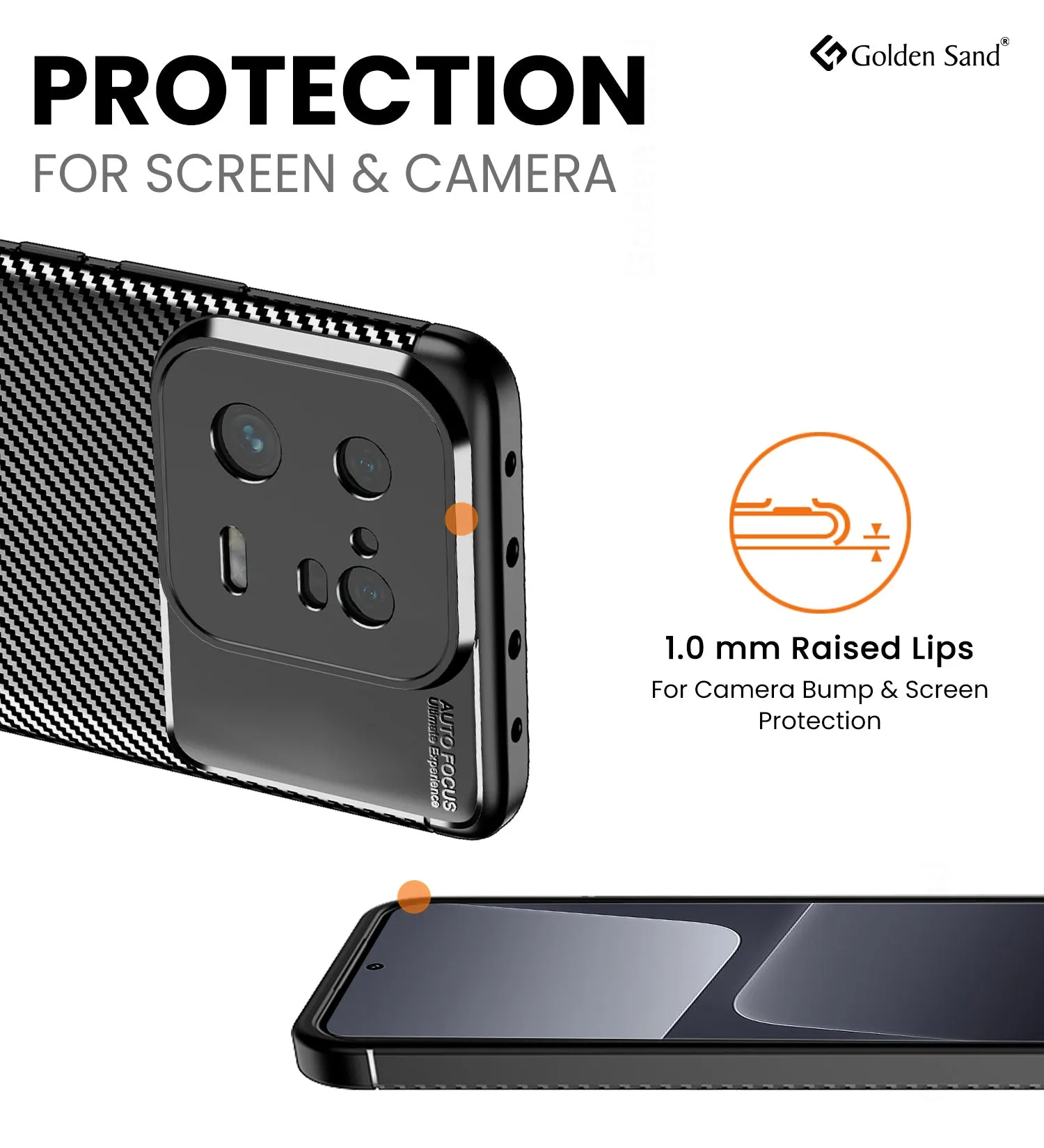 Aramid Fibre Series Shockproof Armor Back Cover for Xiaomi 13 Pro 5G, 6.73 inch, Black