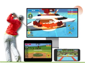 Awesome Golf Simulator Software for Flightscope (iOS & PC Bundle)