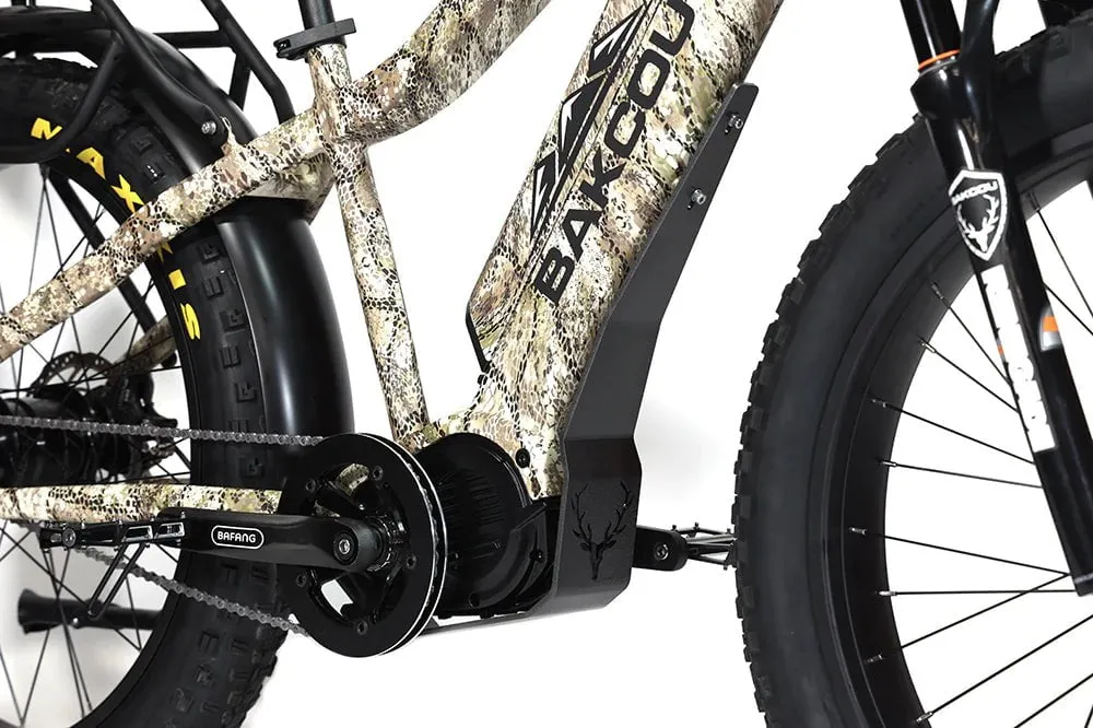 Bakcou Mule Jäger Electric Fat Tire Hunting Bike 48V, 750-1500W Smart Mid-Drive Motor