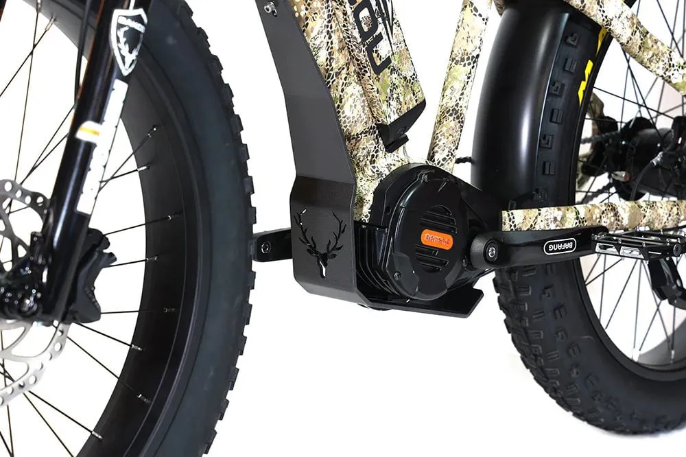 Bakcou Mule Jäger Electric Fat Tire Hunting Bike 48V, 750-1500W Smart Mid-Drive Motor
