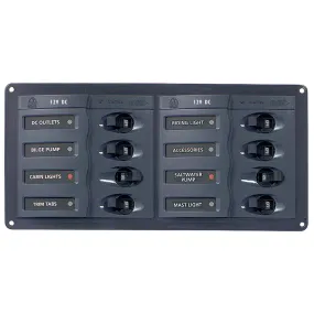 BEP 901H 8 Way DC Circuit Breaker Panel Horizontal