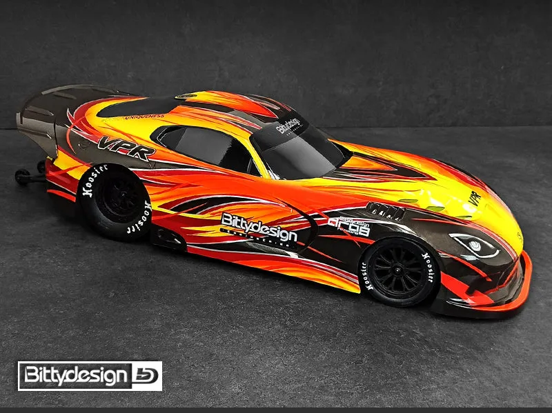 BITTYDESIGN VPR 1:10 STREET DRAG RACING BODY SHELL